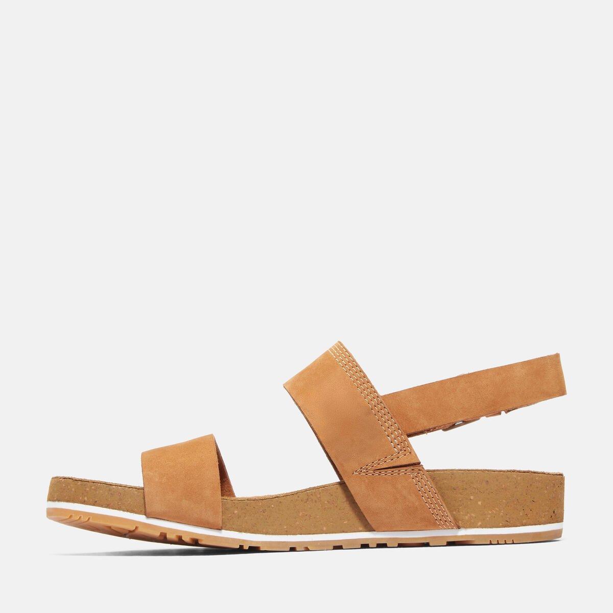 Saddle - Timberland - Women's Malibu Waves Backstrap Flat Sandal - 6