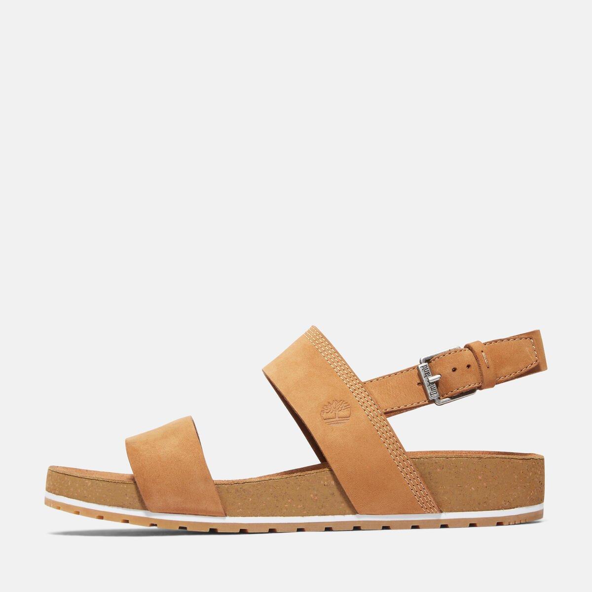 Saddle - Timberland - Women's Malibu Waves Backstrap Flat Sandal - 8