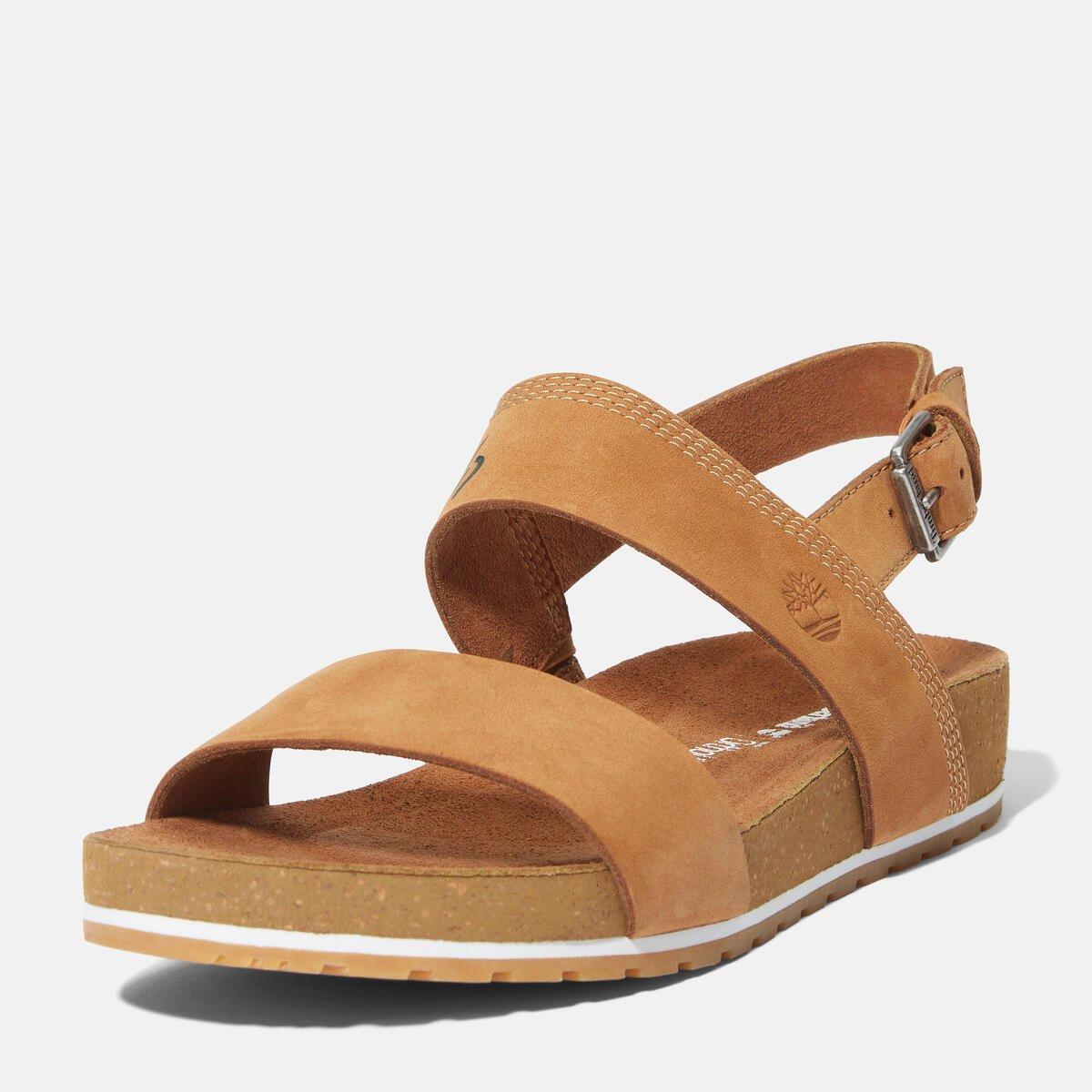 Saddle - Timberland - Women's Malibu Waves Backstrap Flat Sandal - 9