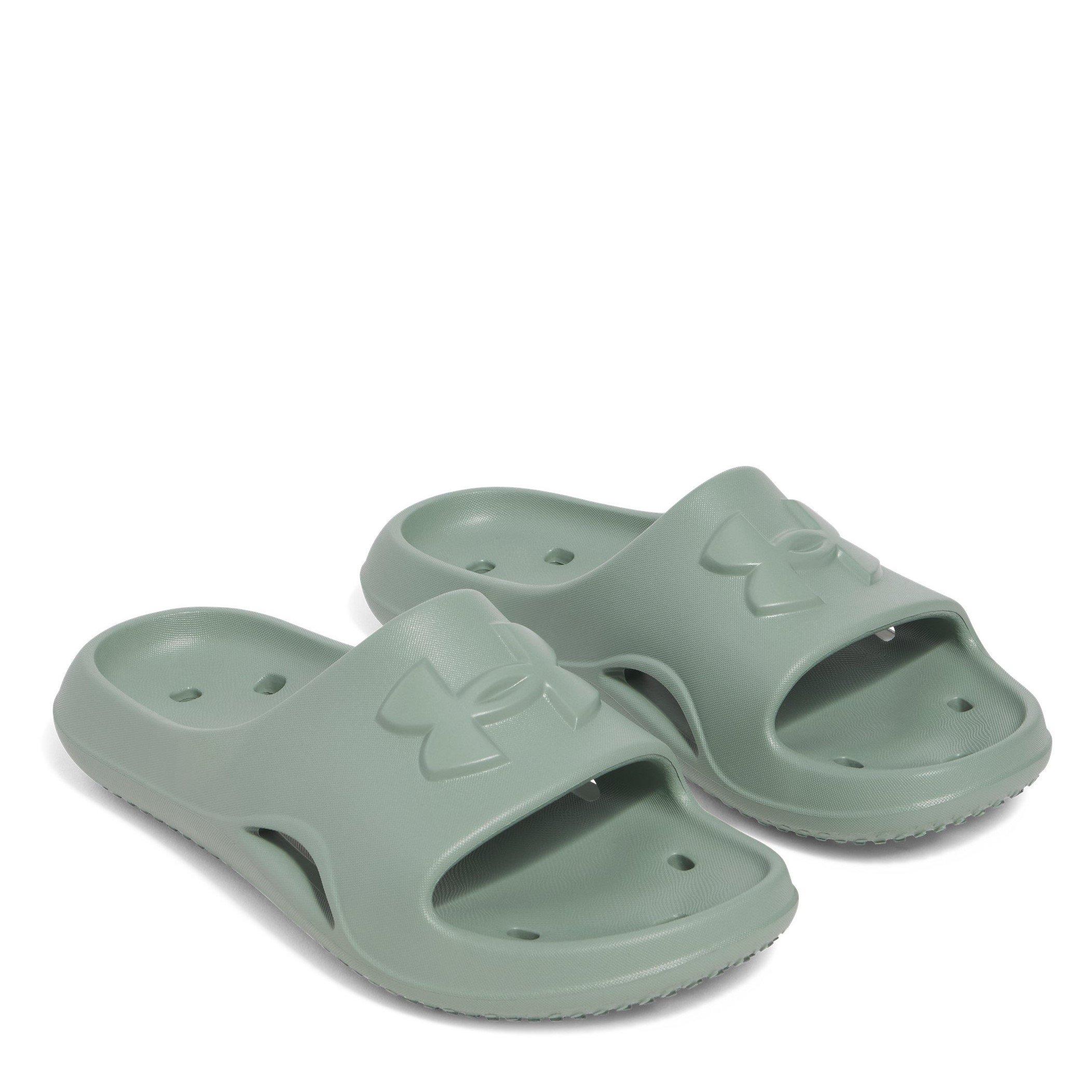 Grøn - Under Armour - Women's Locker Flat Sandal - 5