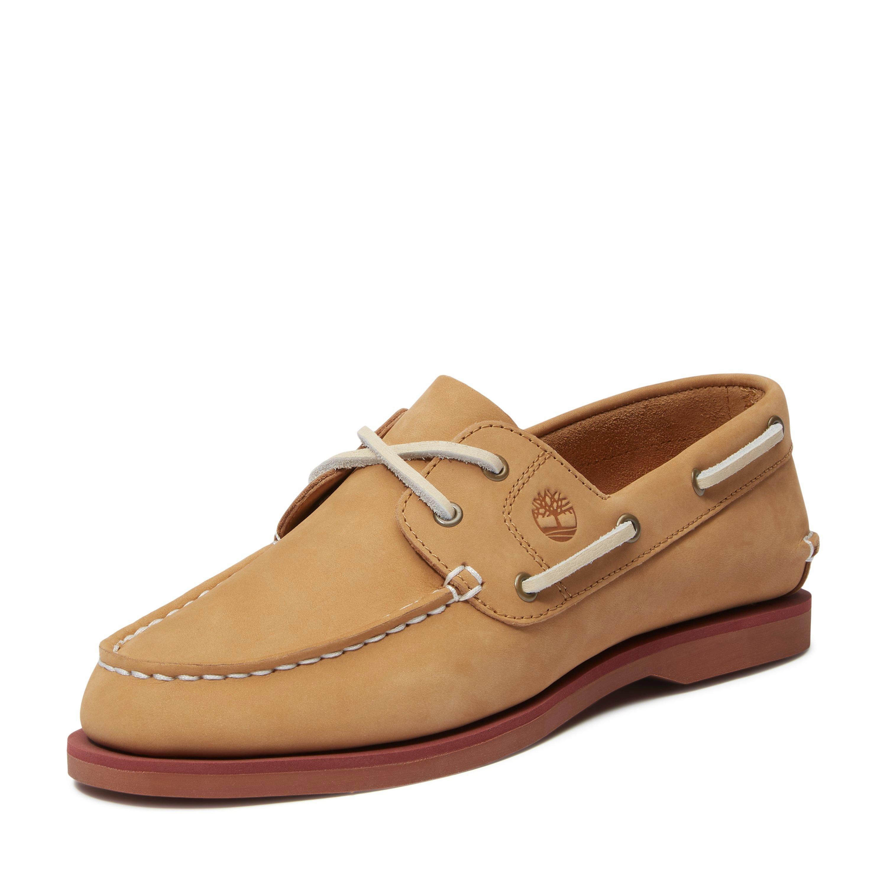 Medium Beige - Timberland - Women's Classic Medium Beige Boat Shoes - 2