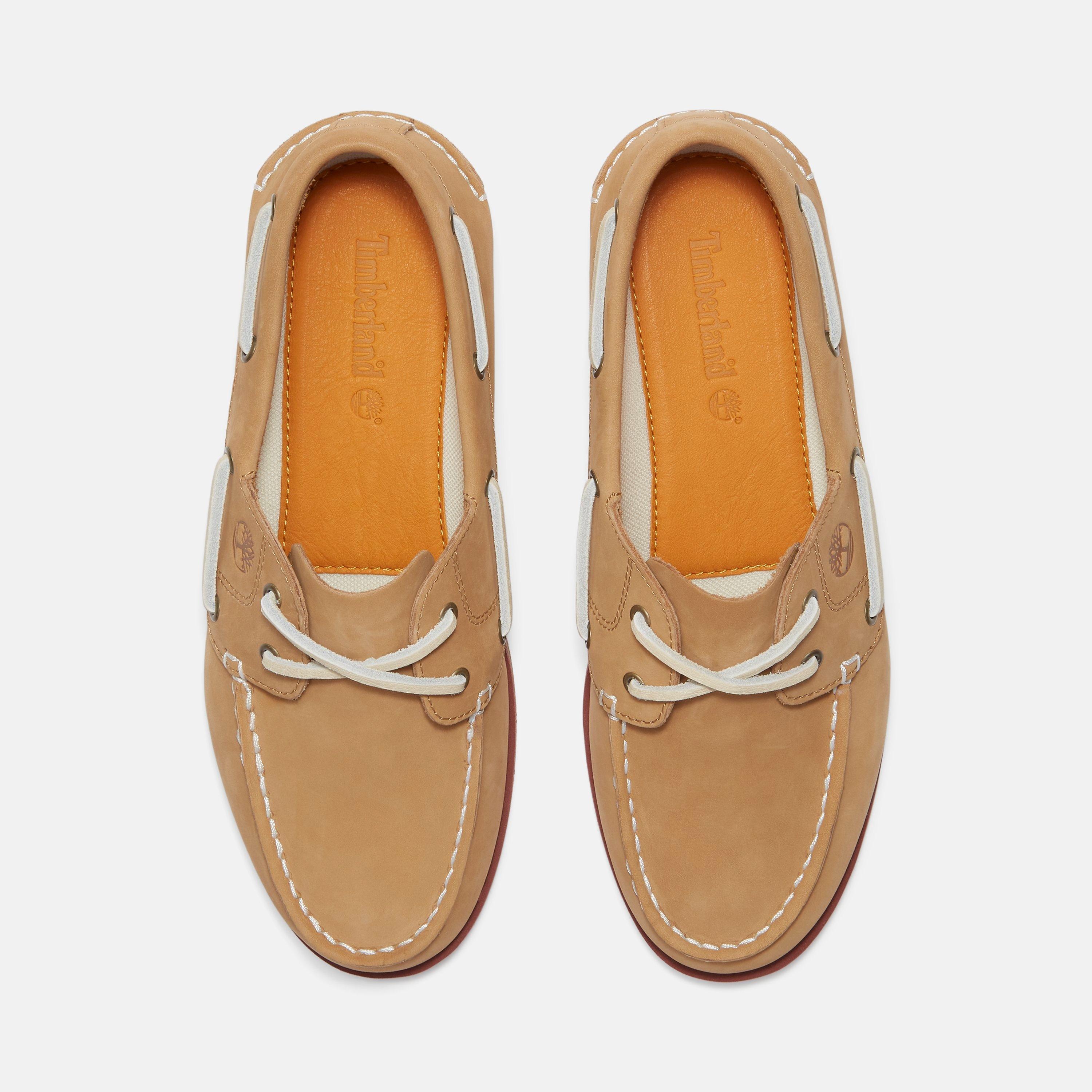 Medium Beige - Timberland - Women's Classic Medium Beige Boat Shoes - 8