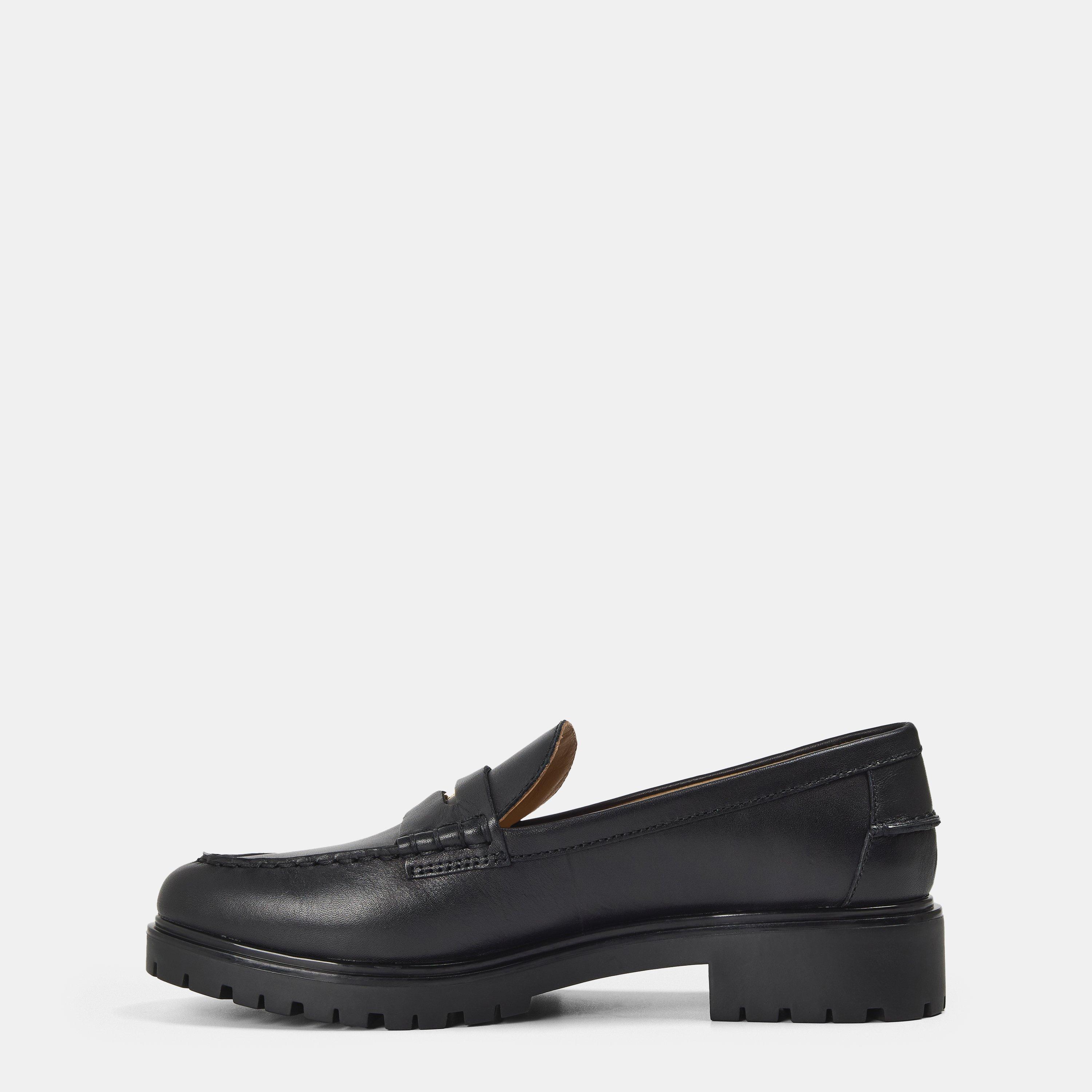 Black - Lauren by Ralph Lauren - Women's Real Leather Marli Loafers - 2