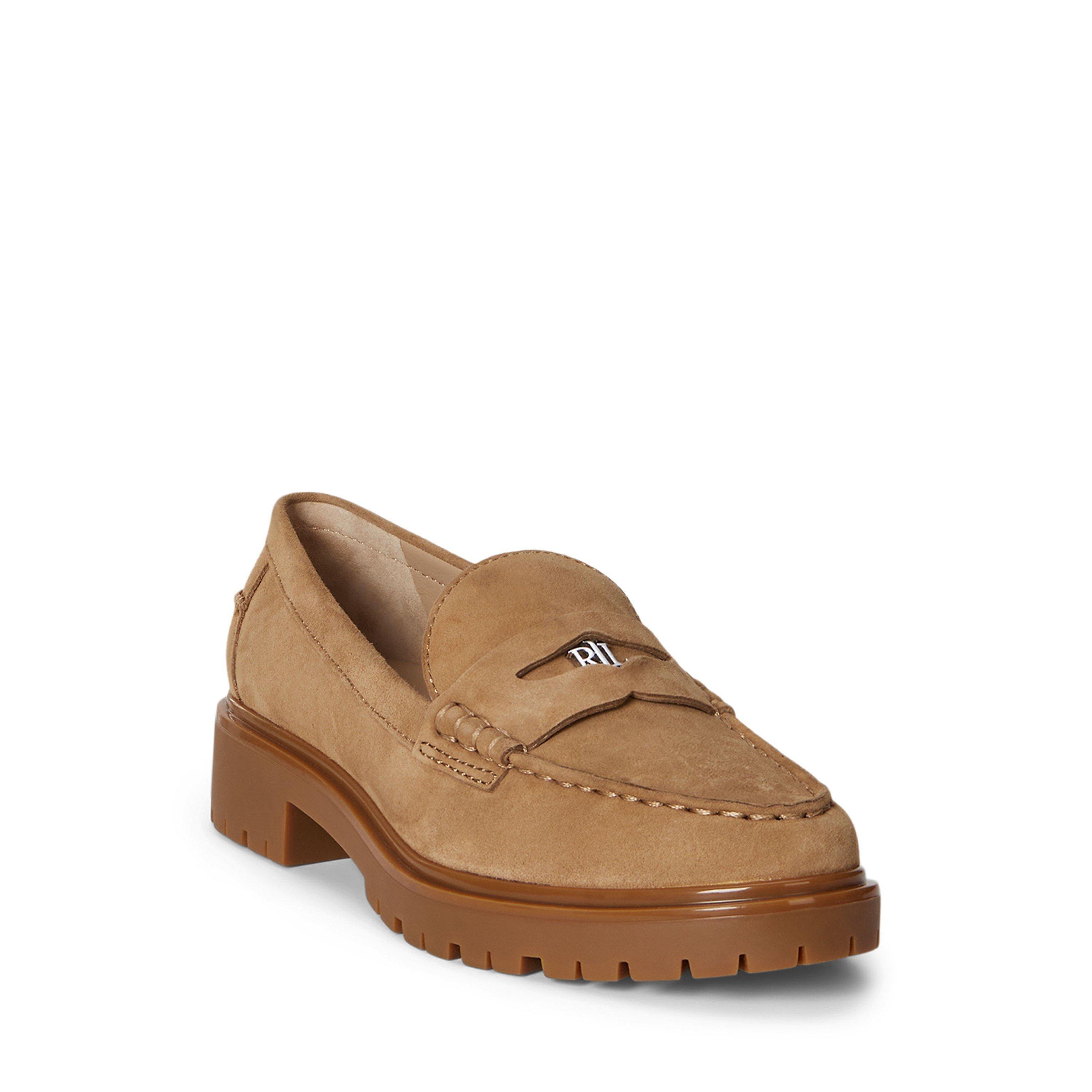 Camel - Lauren by Ralph Lauren - Women's Marli Loafers - 2