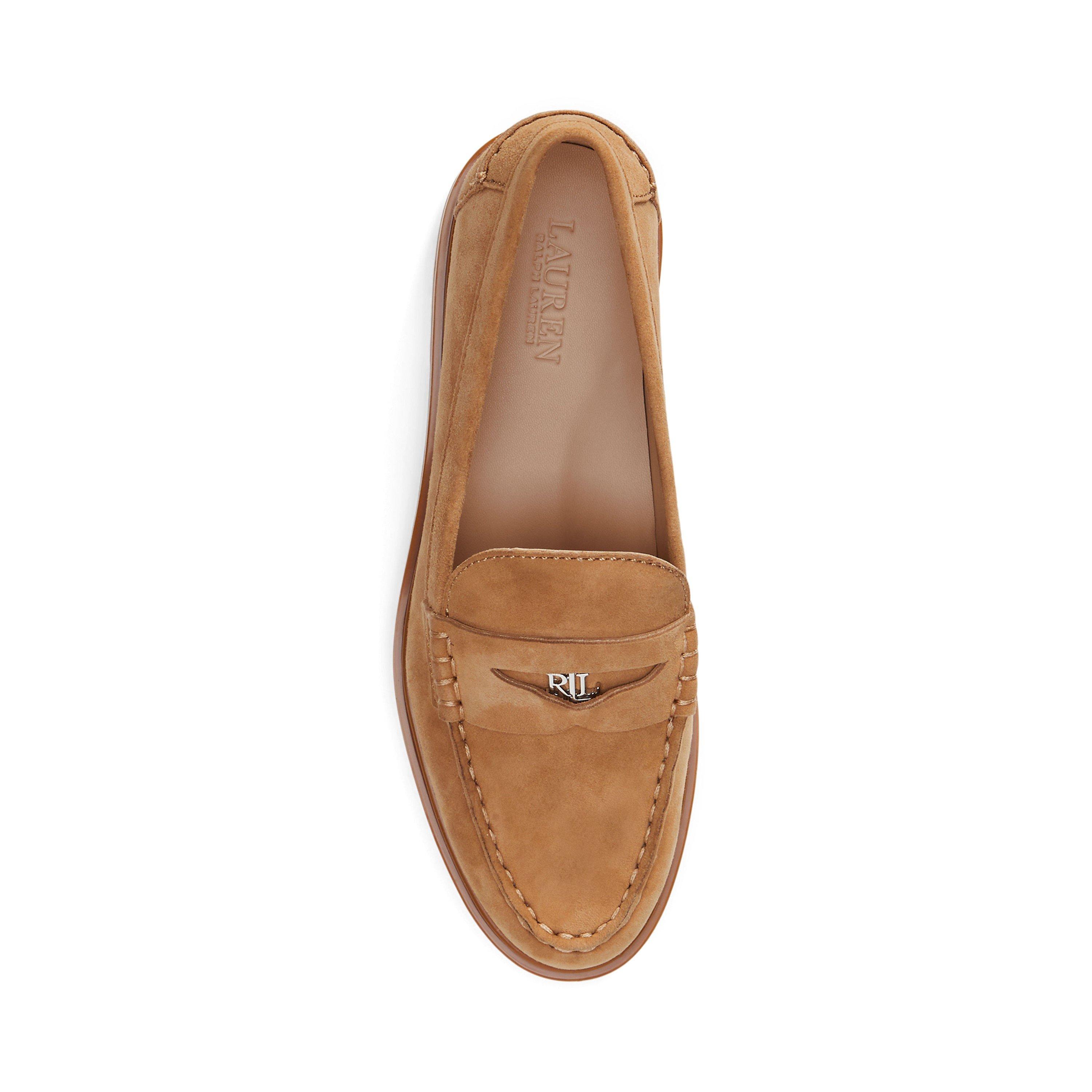 Camel - Lauren by Ralph Lauren - Women's Marli Loafers - 5