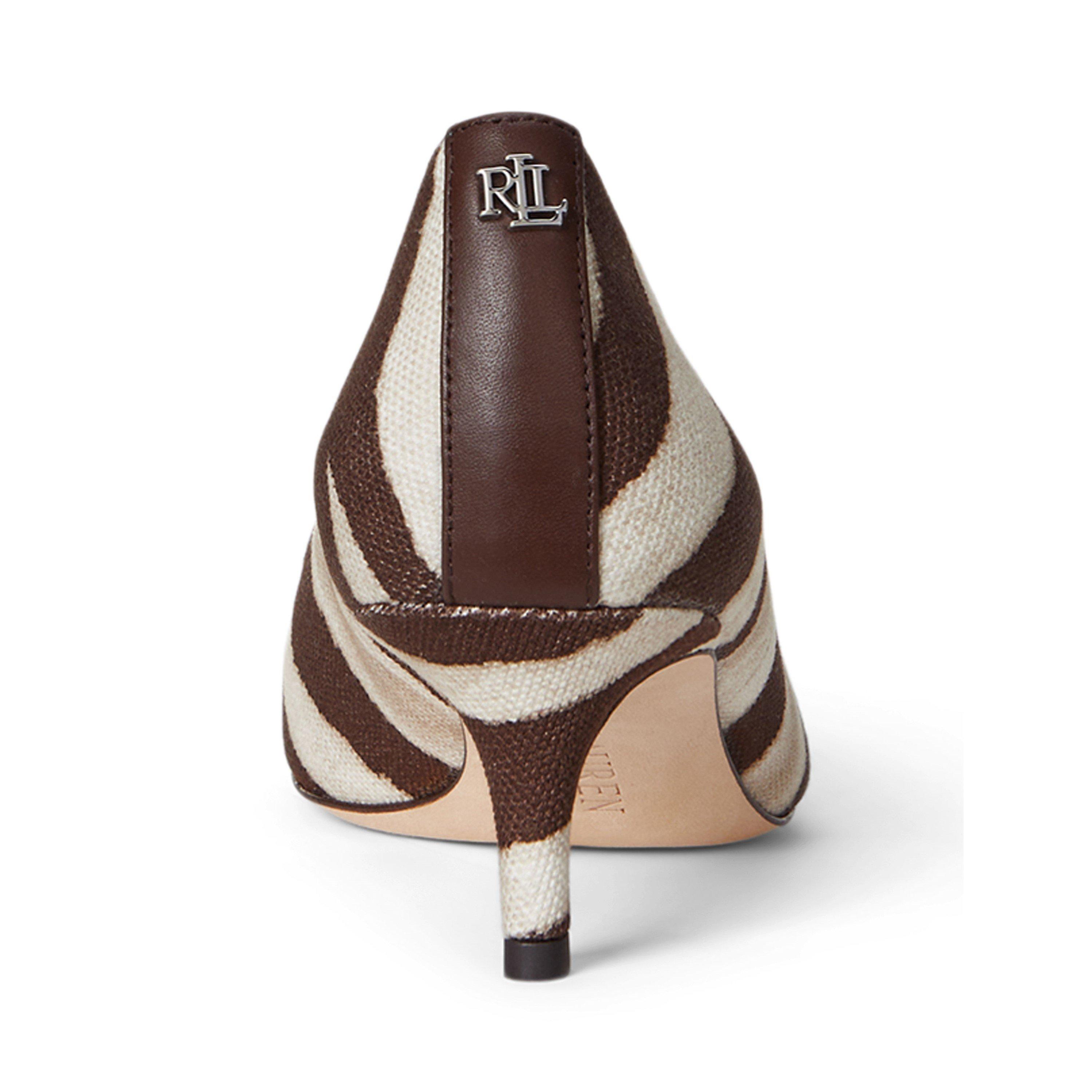 Zebra - Lauren by Ralph Lauren - Women's Adrienne Stiletto Court Shoes - 4