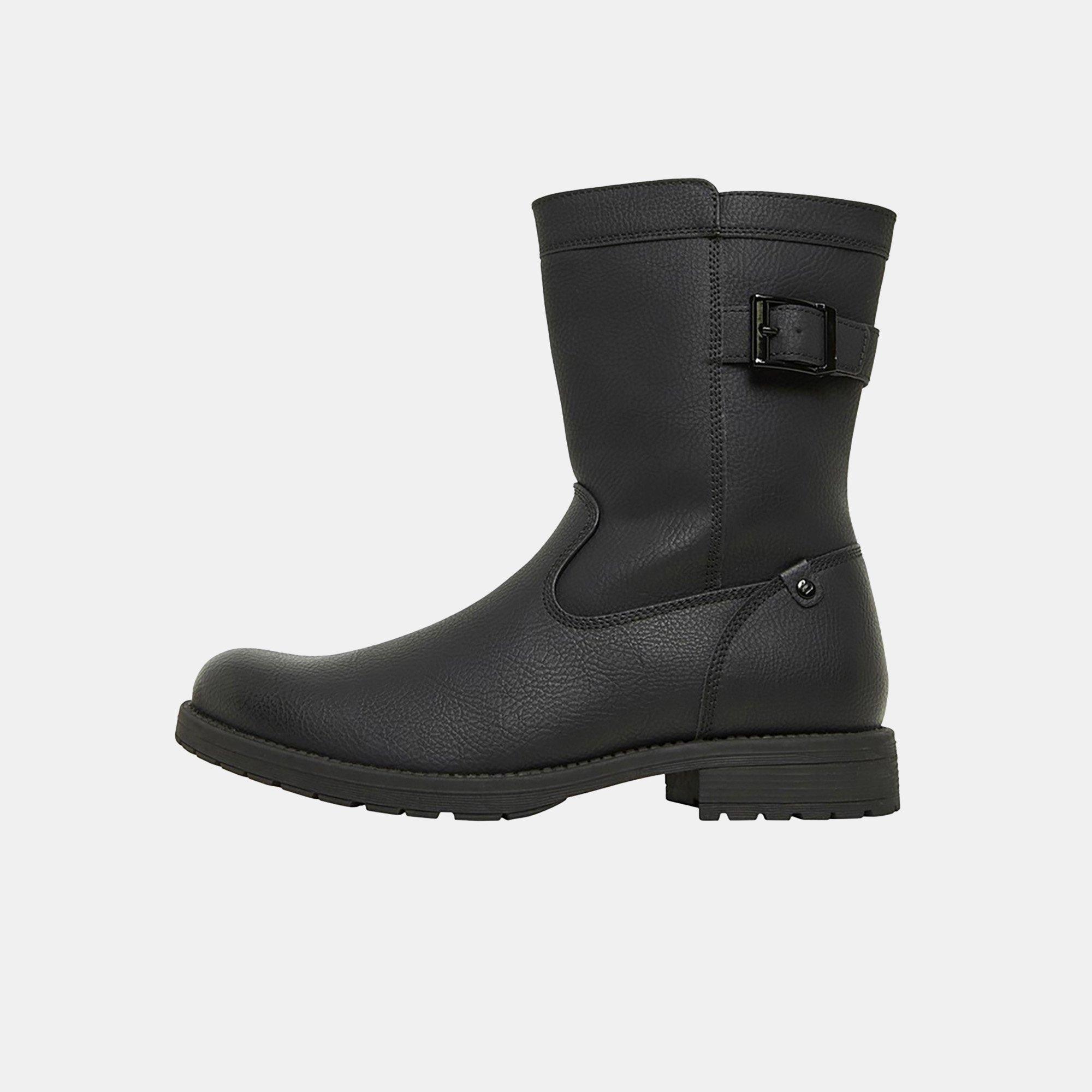 Black - Nicholas Deakins - Men's Deaks Chad Biker Boots - 2