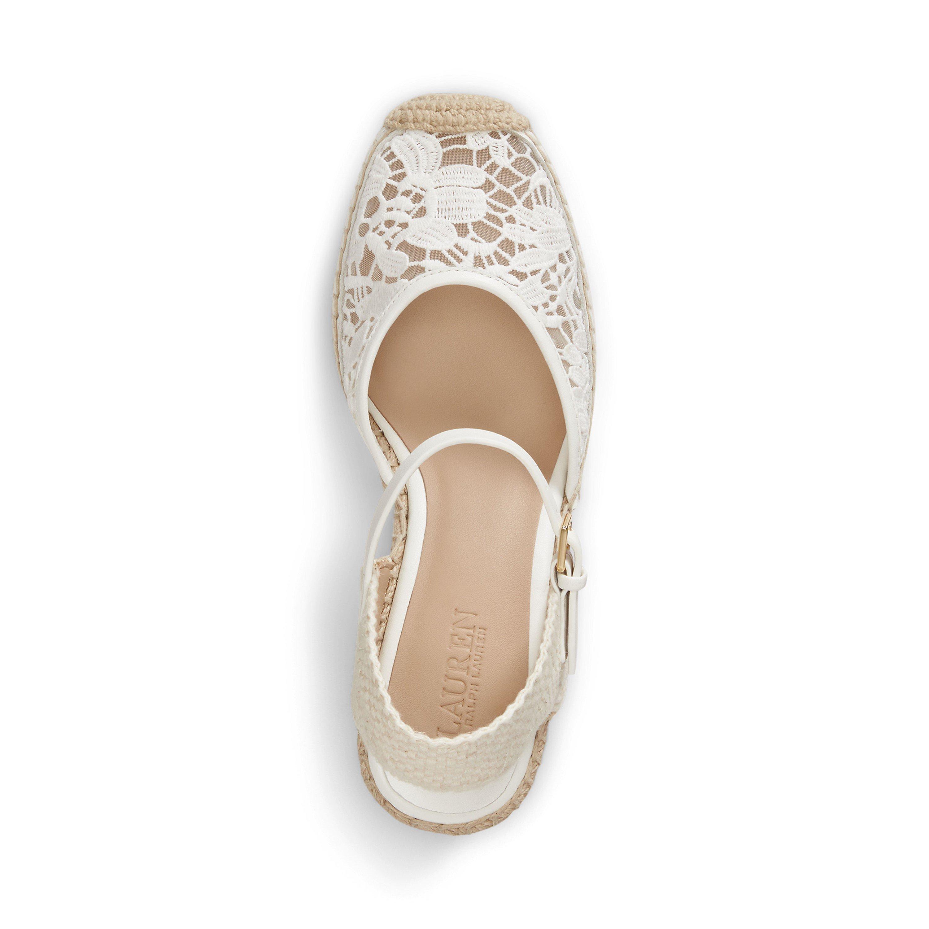 Snow White - Lauren by Ralph Lauren - LRL Robby Wedge Ld62 - 2