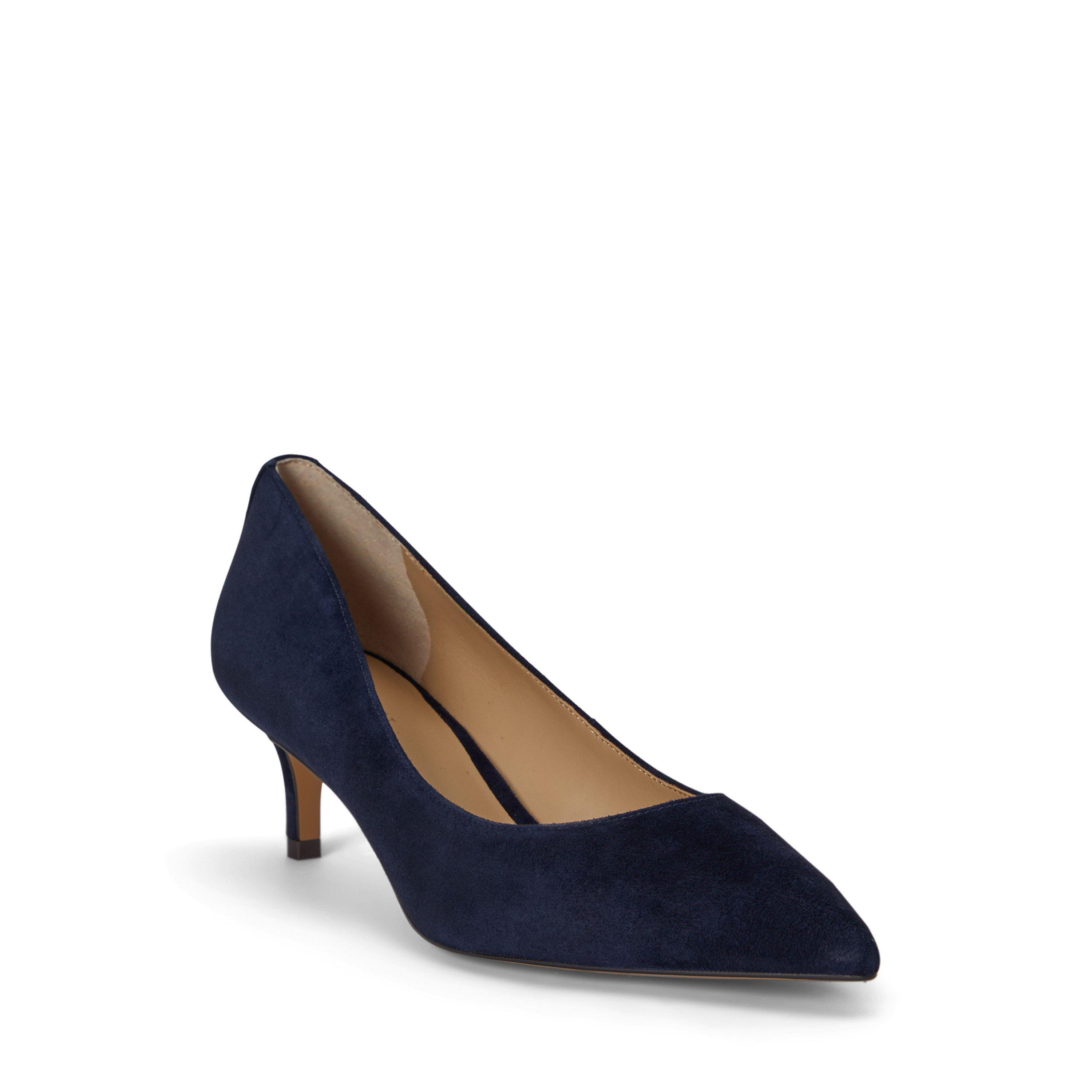 Lauren Navy - Lauren by Ralph Lauren - Women's Adrienna Pumps Stiletto Court Shoes - 2
