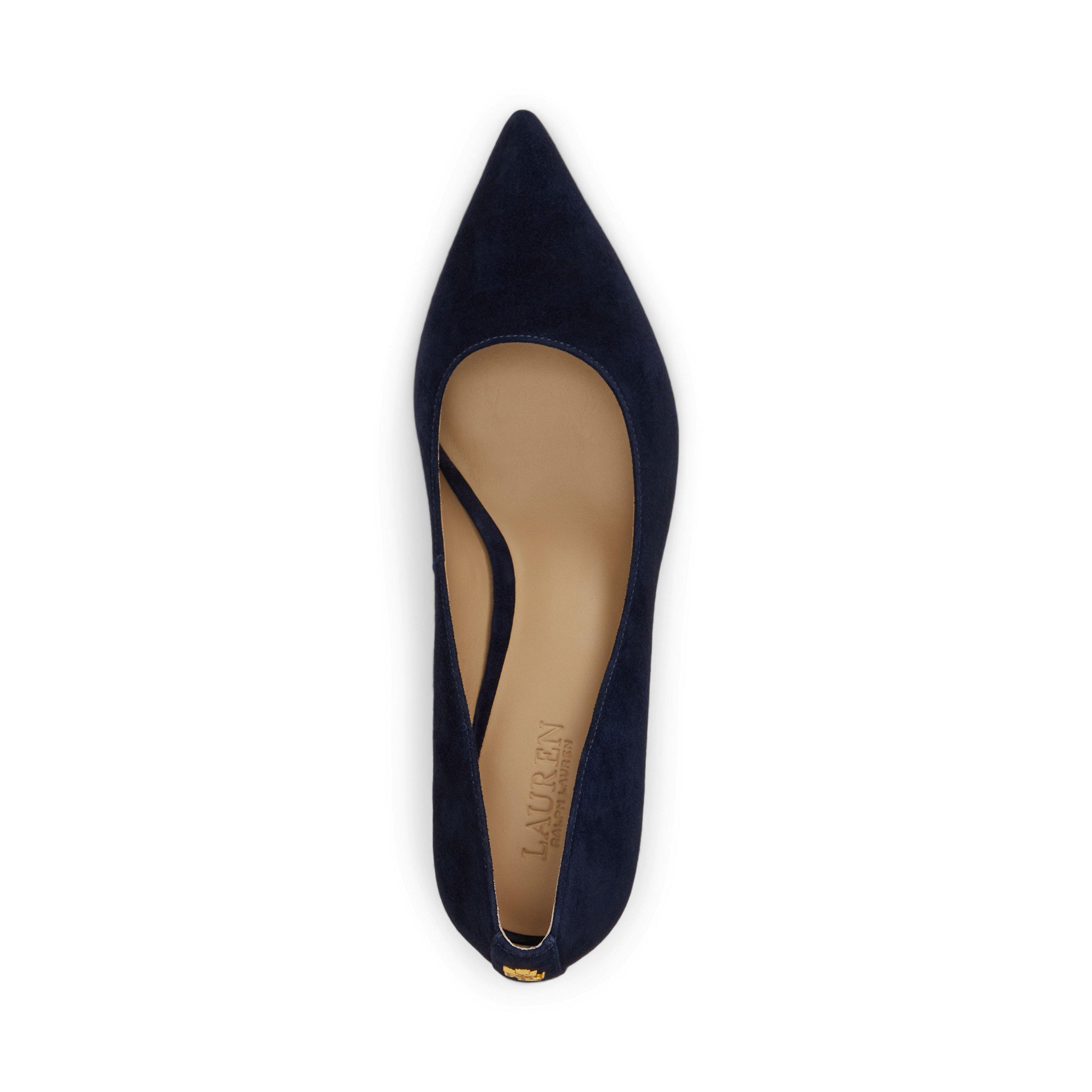 Lauren Navy - Lauren by Ralph Lauren - Women's Adrienna Pumps Stiletto Court Shoes - 5