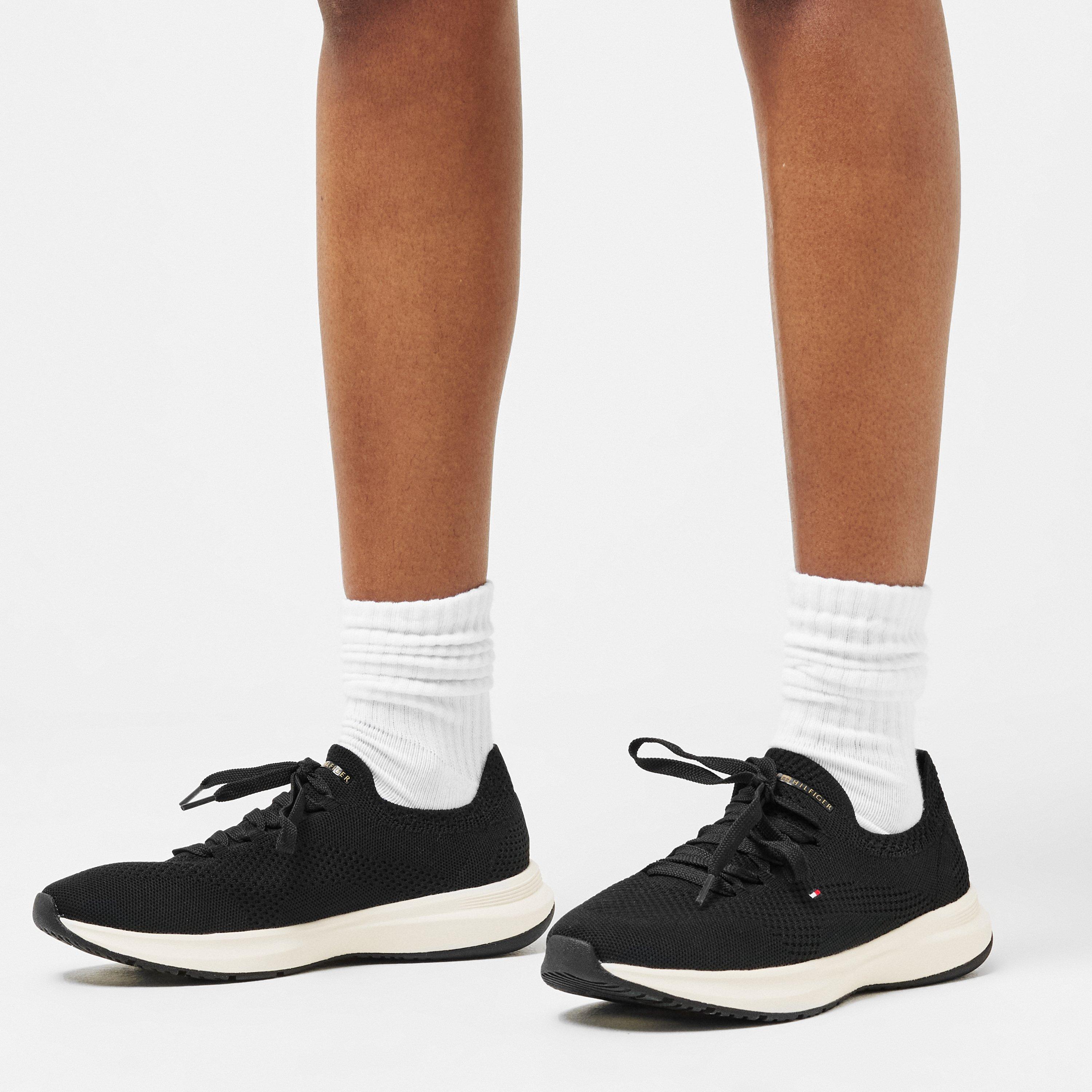 Black - Tommy Hilfiger - Women's Heritage Low-Top Trainers - 3