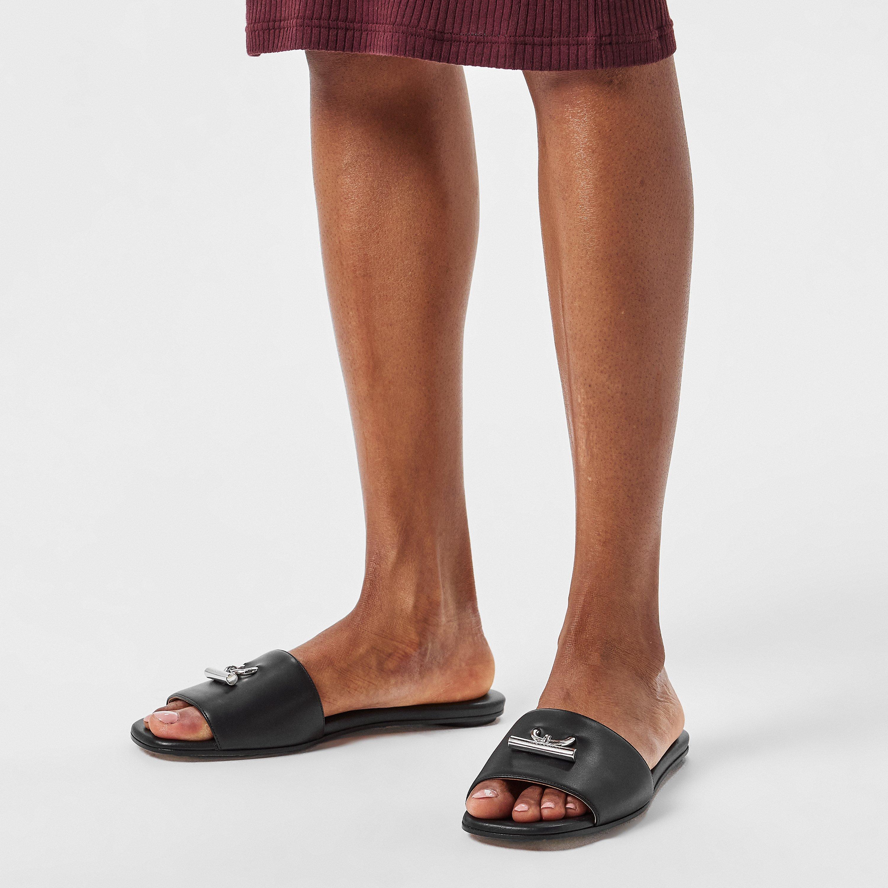 Black - Alexander McQueen - Women's Flat Sandals - 3