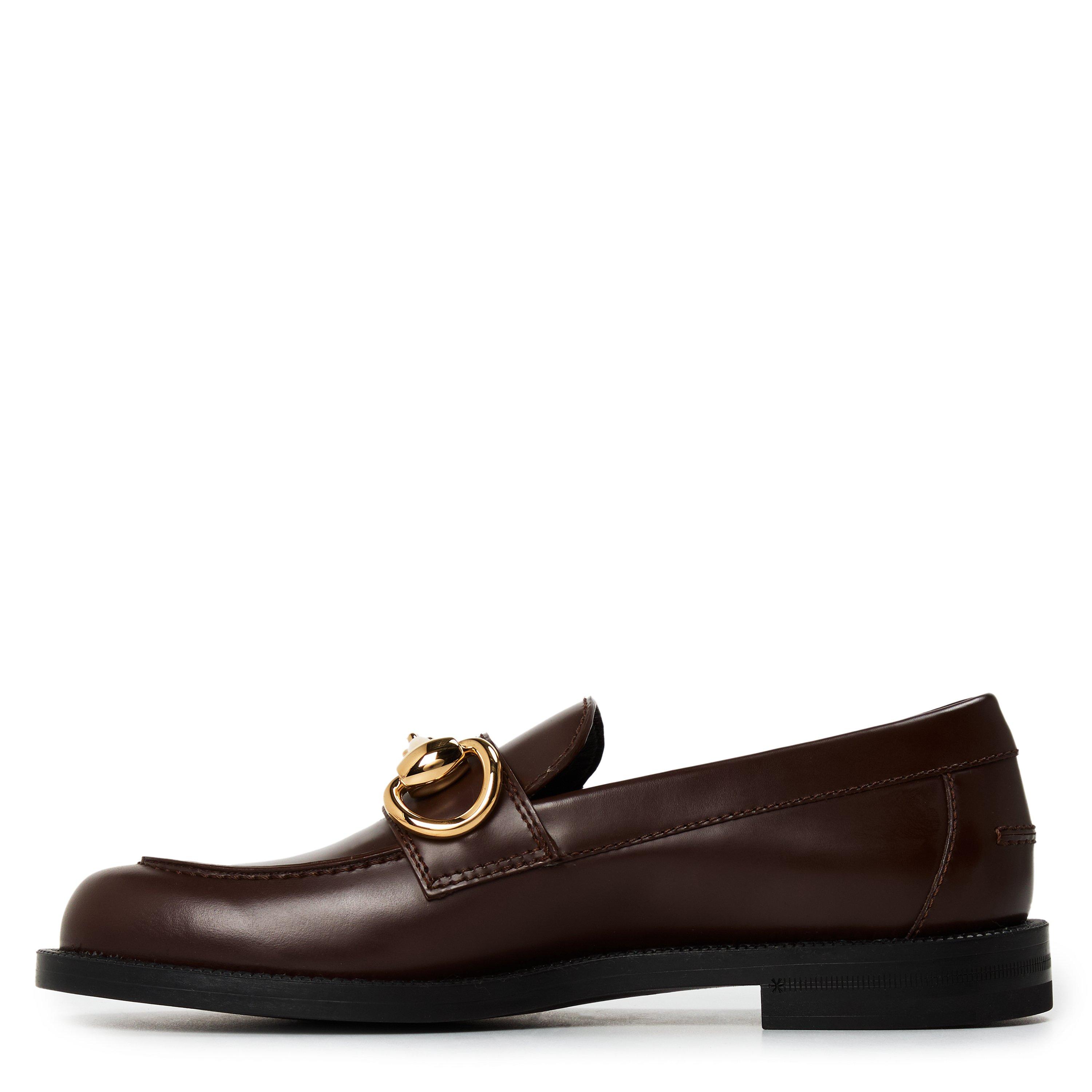 Dark Brown - Gucci - Gucci Emily Loafer - 2