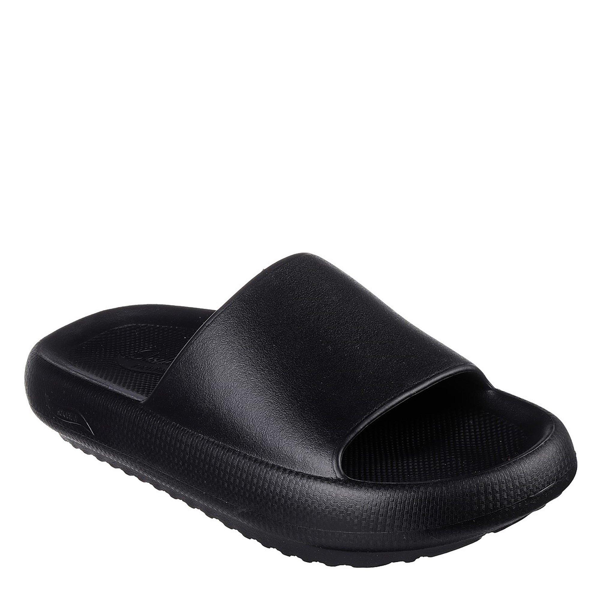 Crno/Crno - Skechers - Arch Fit Horizon Slider Slippers Womens - 1