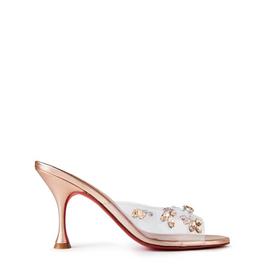 Christian Louboutin Degraqueen 85mm Crystal Embellished Mules