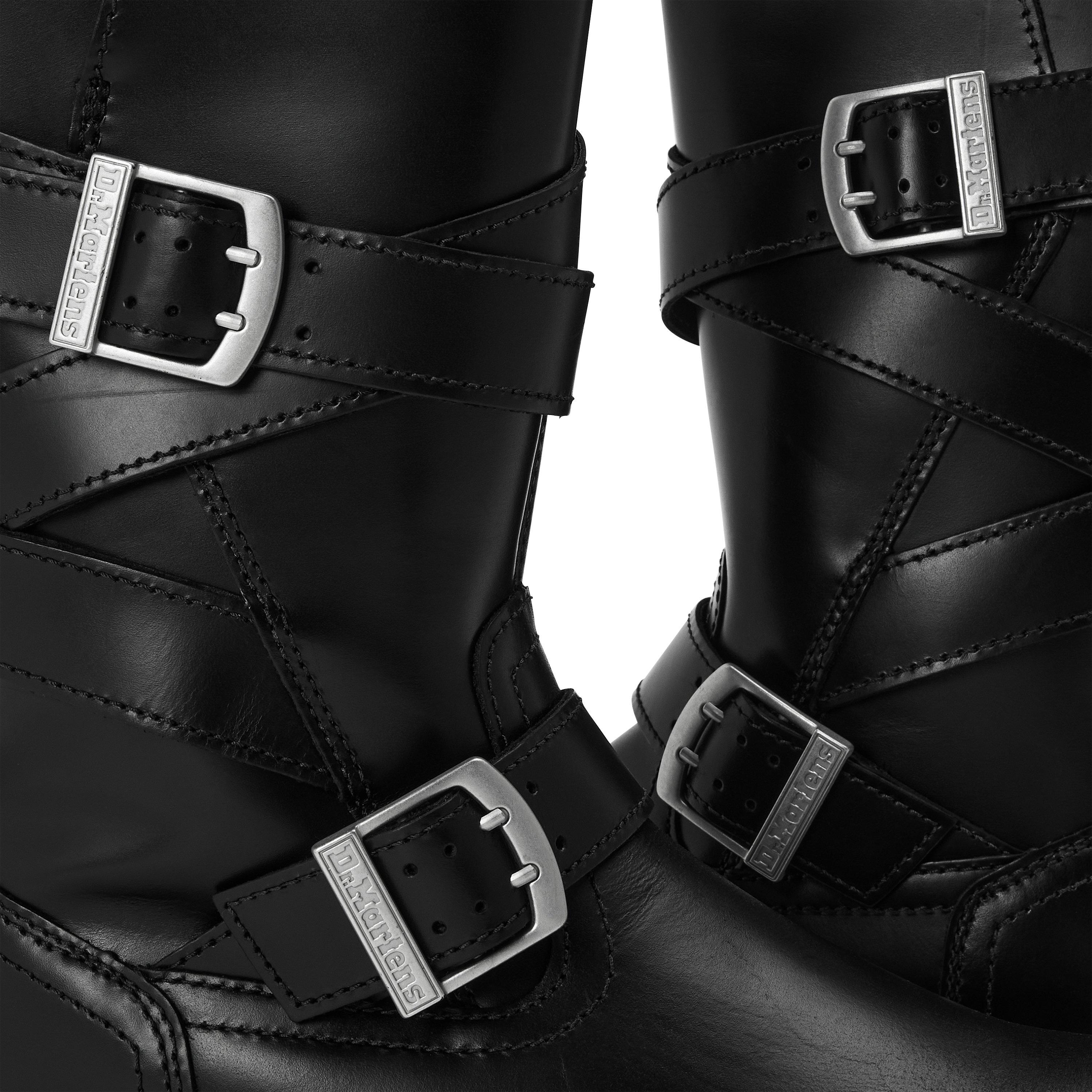 Black Orleans - Dr Martens - Doc M Anistone Strap Ld62 - 3