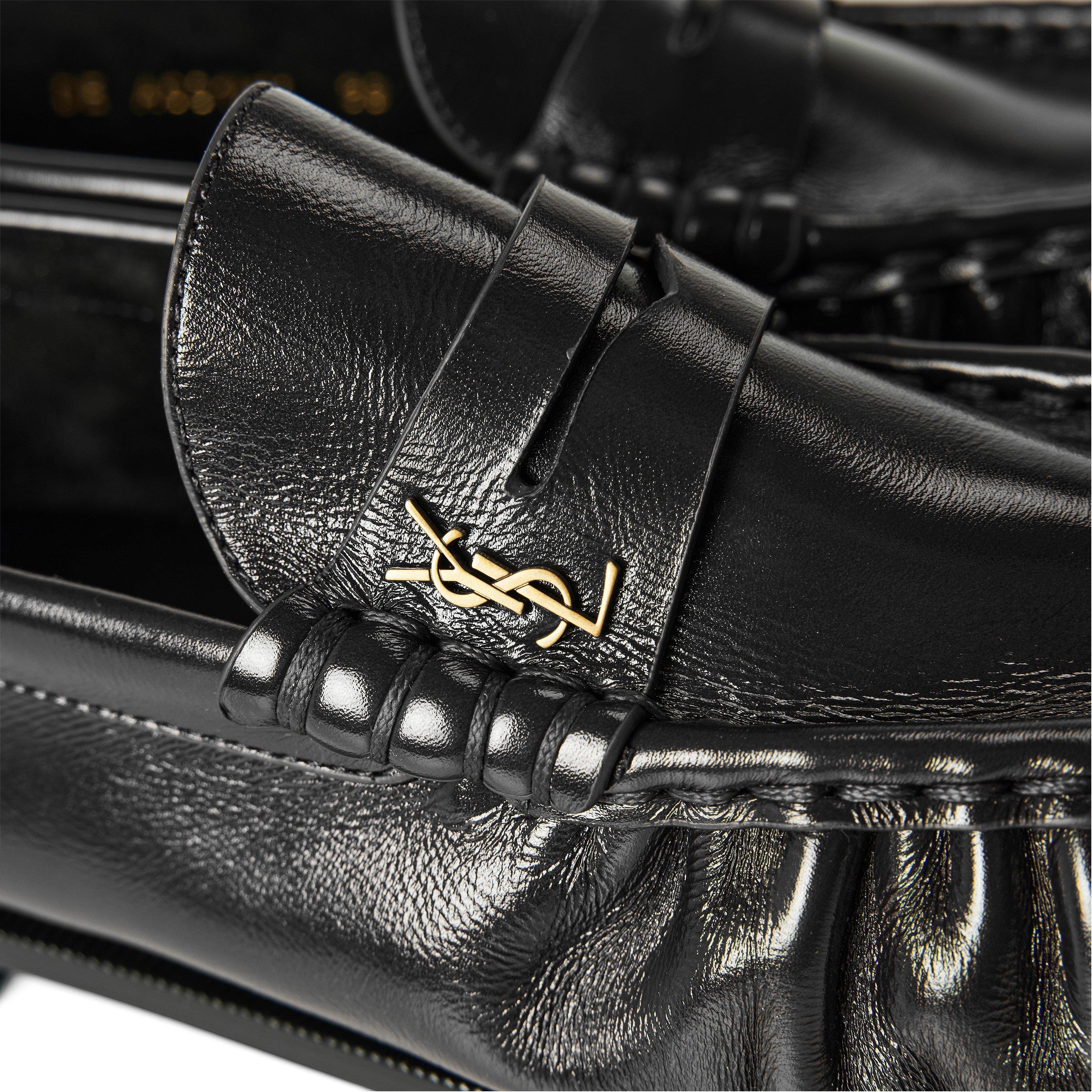 Nappa Sugar - Saint Laurent - Saint Le Loafer Lth Ld63 - 3