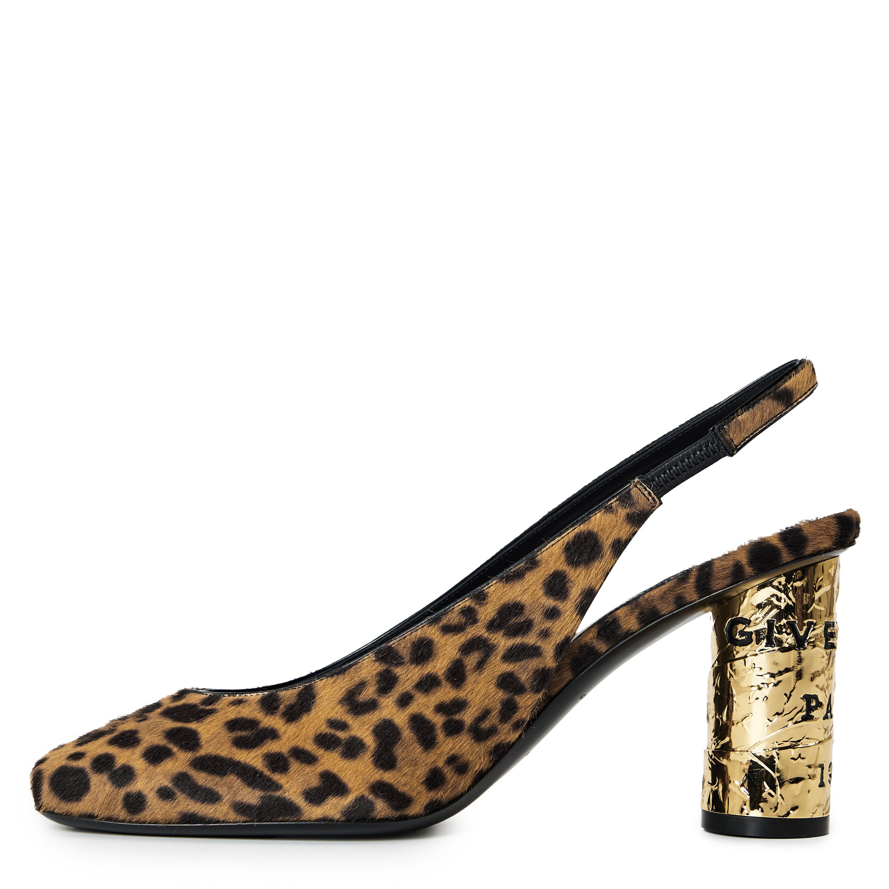 Black/Beige - GIVENCHY - GIV Leopard Tape Hee Ld64 - 2