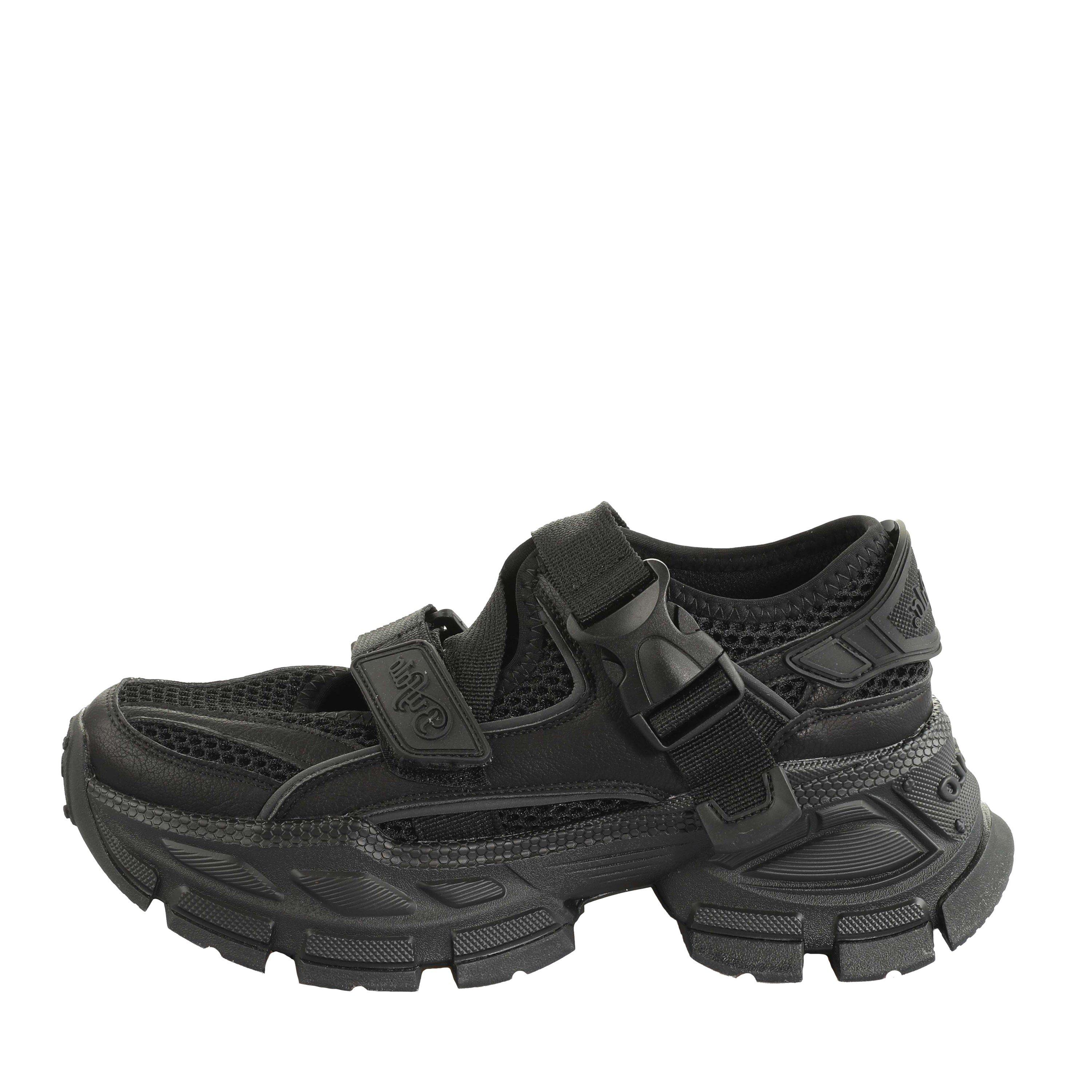 Black - Buffalo - Women's Vegan Ballet Pumps - 1