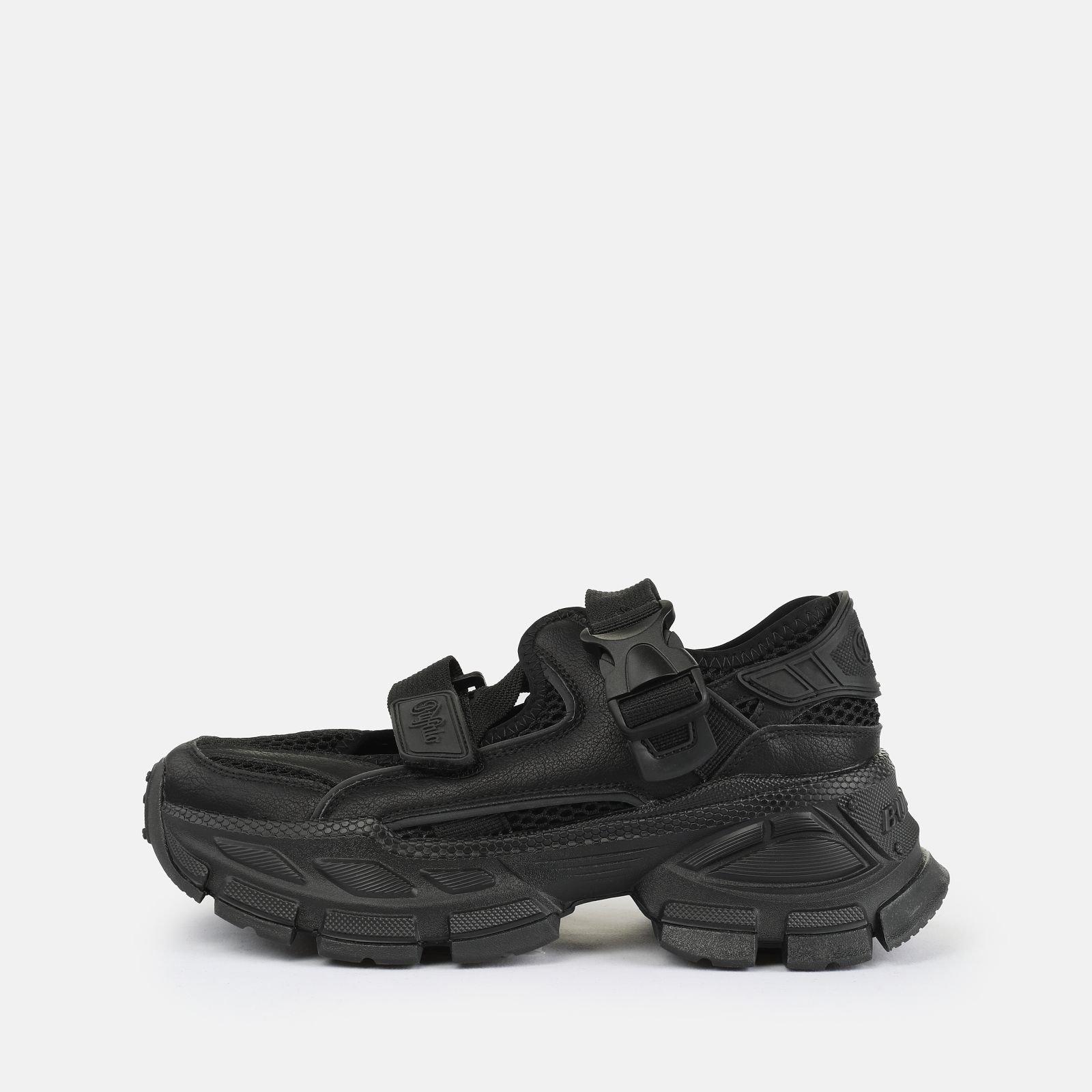 Black - Buffalo - Women's Vegan Ballet Pumps - 4