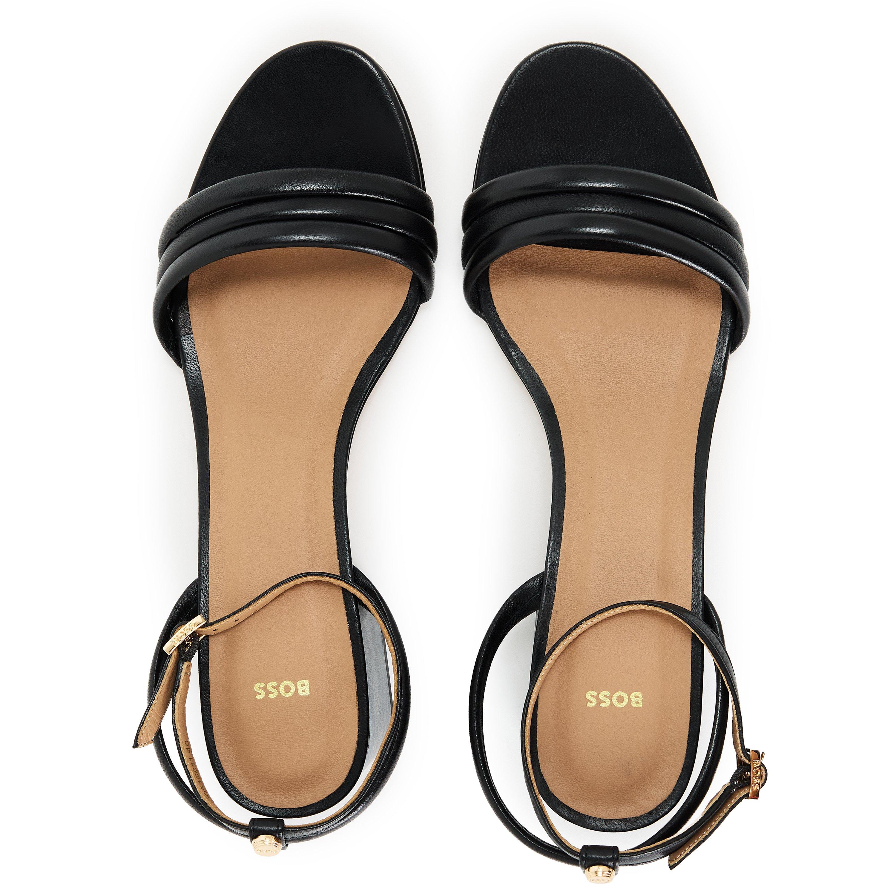 Black - Boss - Women's Melanie Slider Slippers - 4