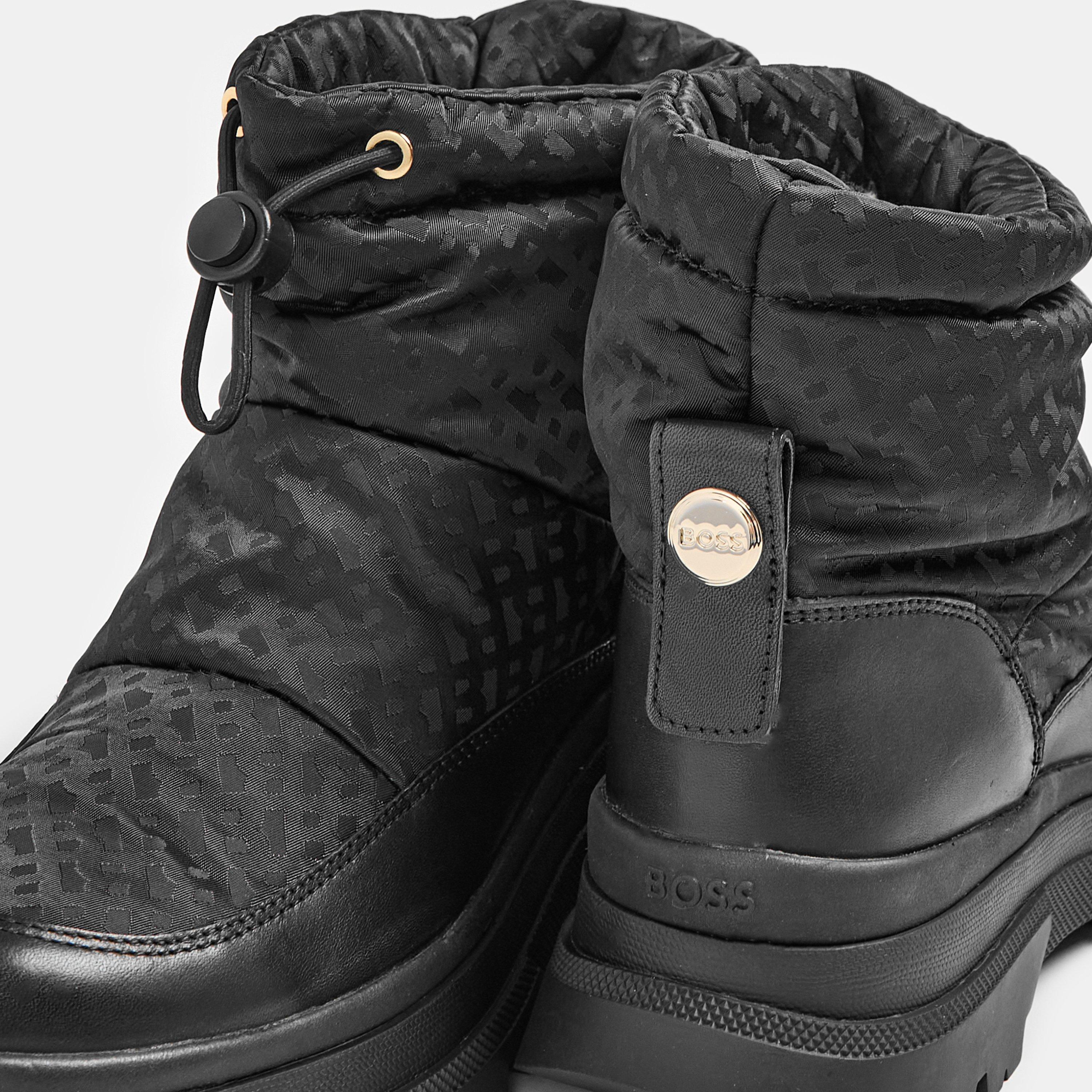 Black - Boss - Women's Slider Slippers - 4