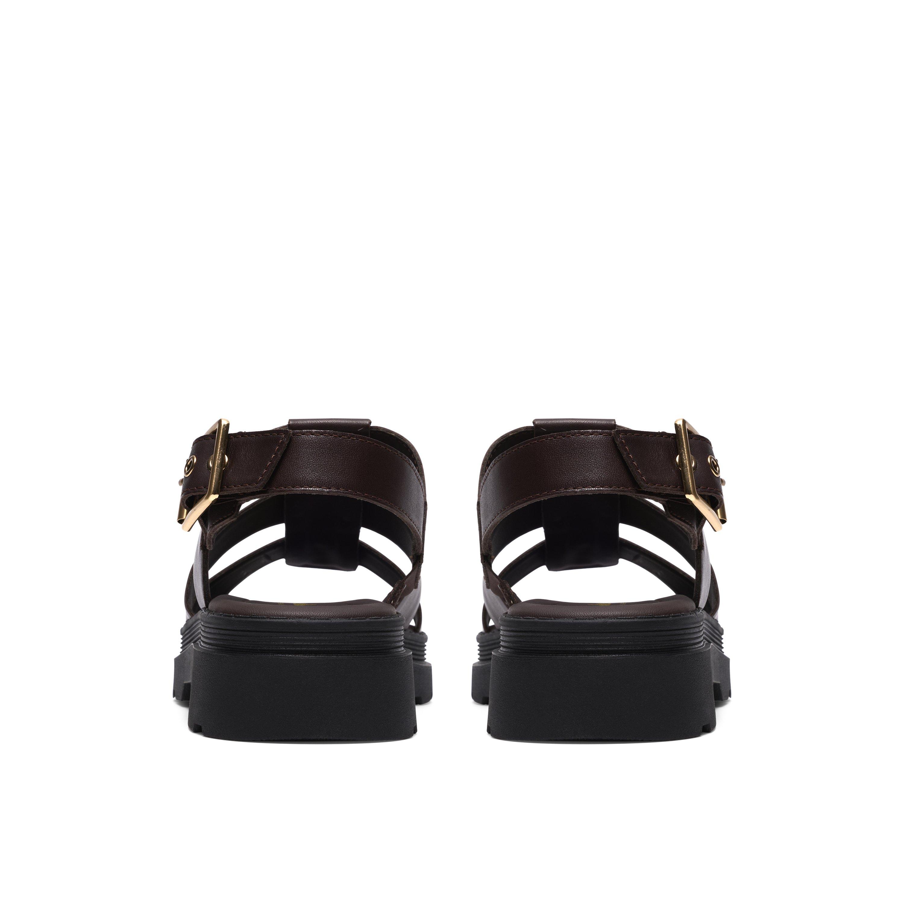 Dark Brown - Clarks - Clarks Orinoco3 Stap Ld62 - 5