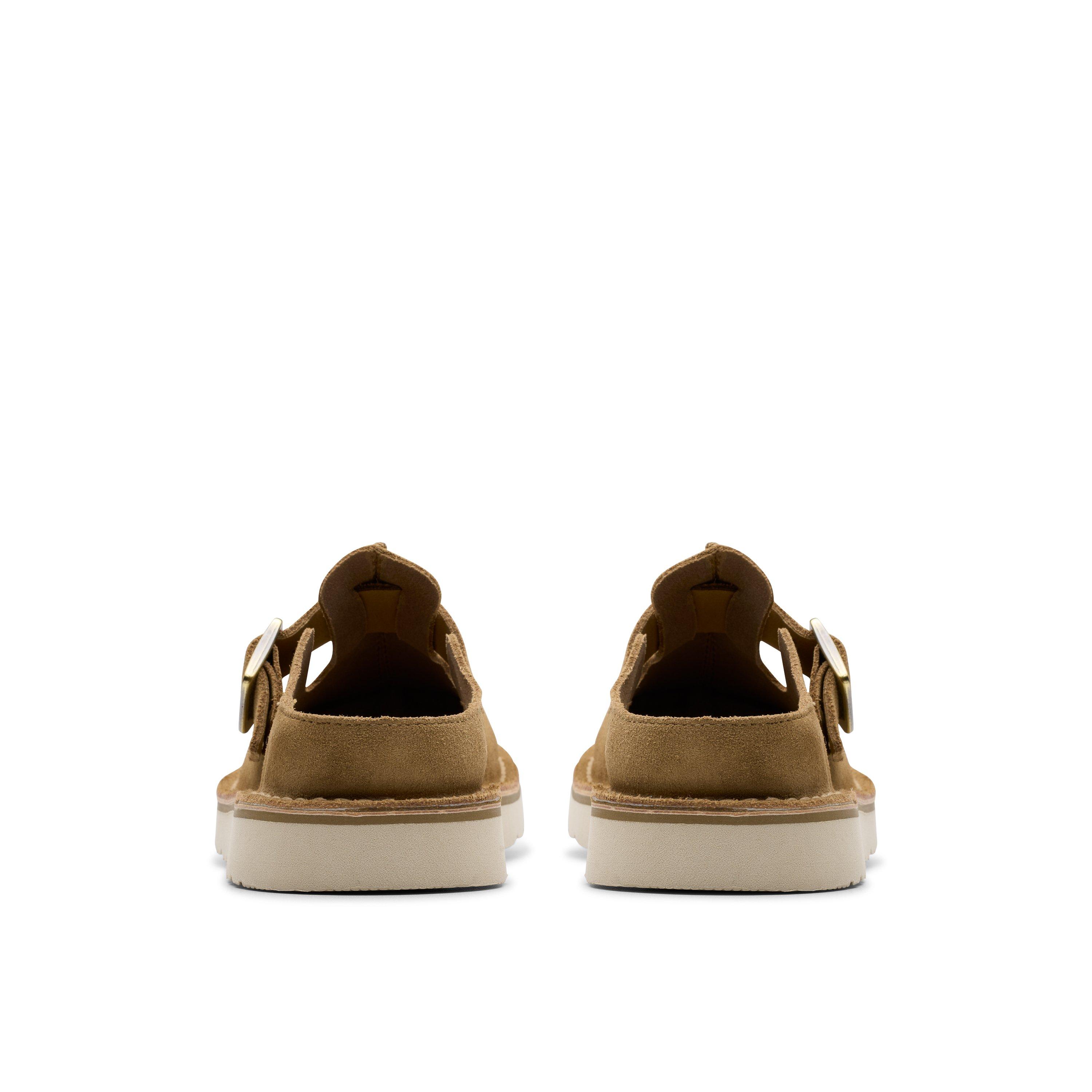 Dark Sand Suede - Clarks - Clarks Solsbury Mule Ld00 - 5