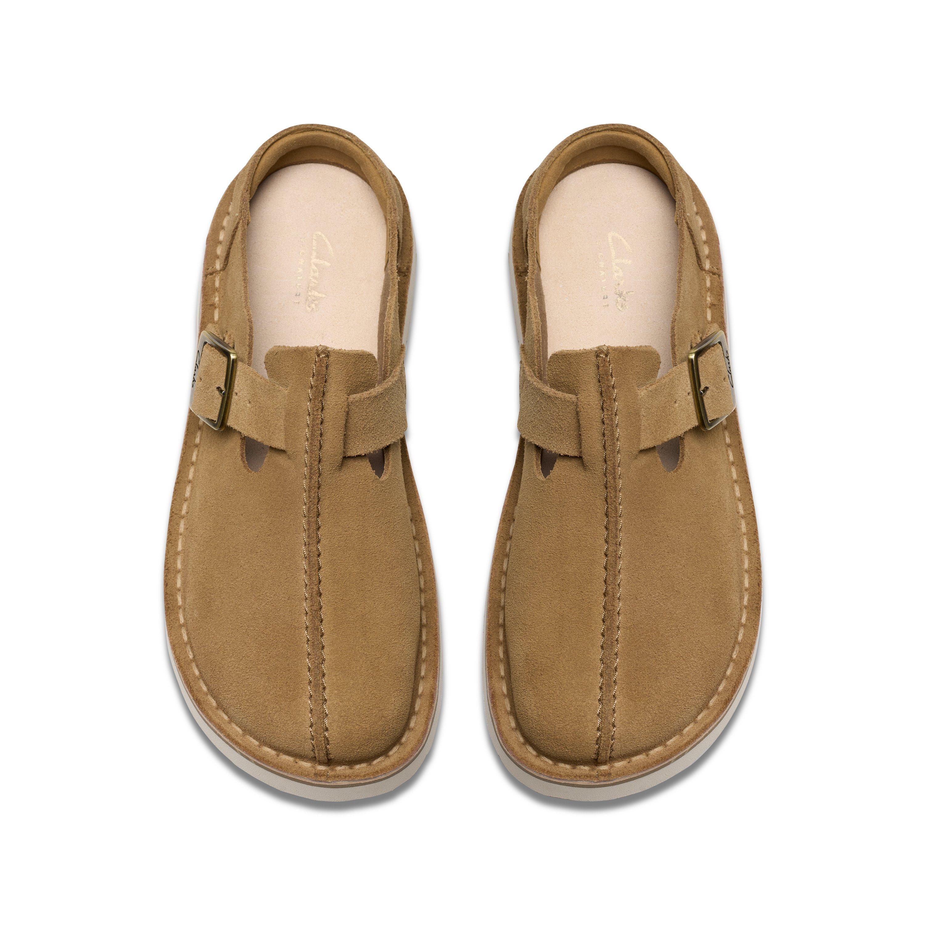 Dark Sand Suede - Clarks - Clarks Solsbury Mule Ld00 - 6