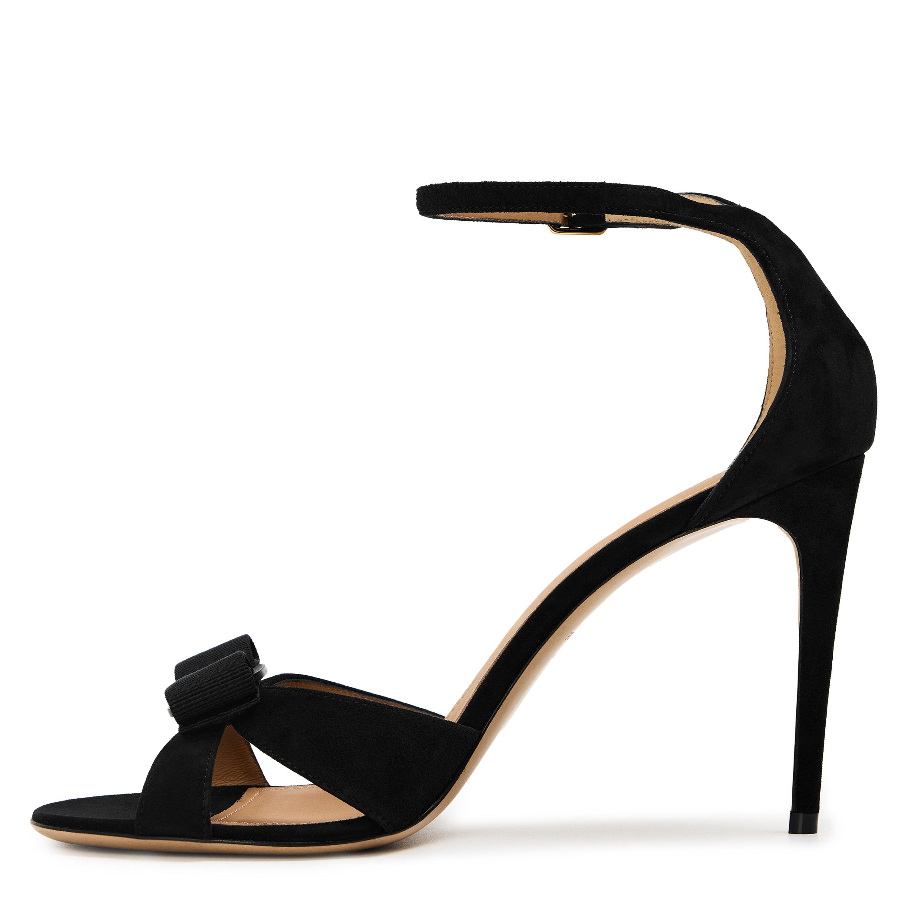 Nero - Ferragamo - Women's Roxy Stiletto Court Shoes - 2