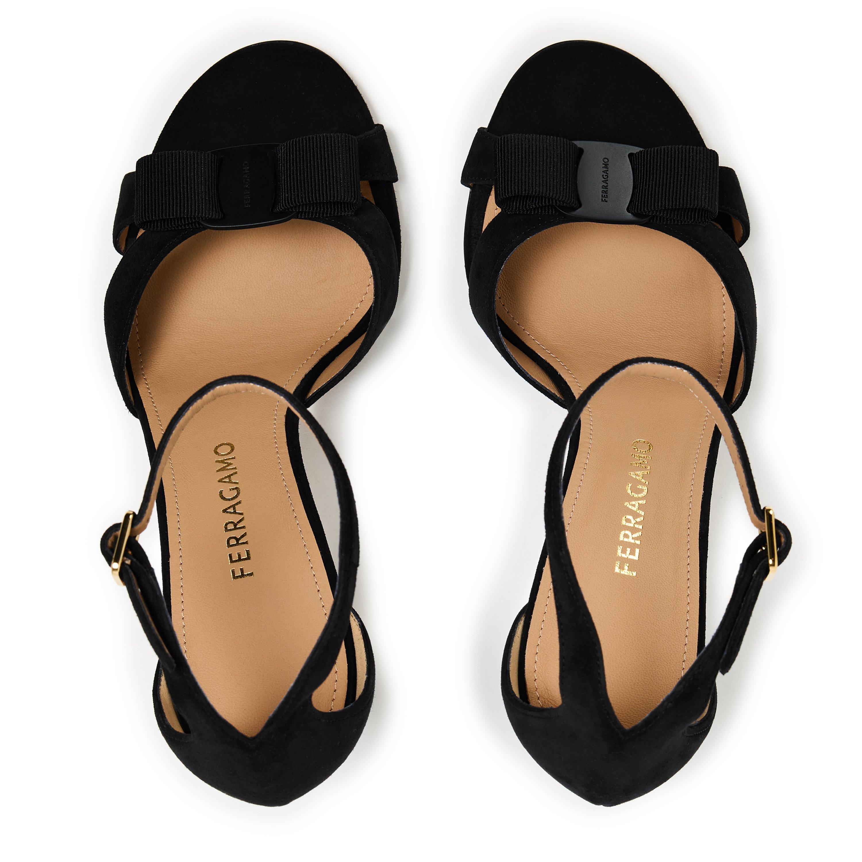 Nero - Ferragamo - Women's Roxy Stiletto Court Shoes - 5