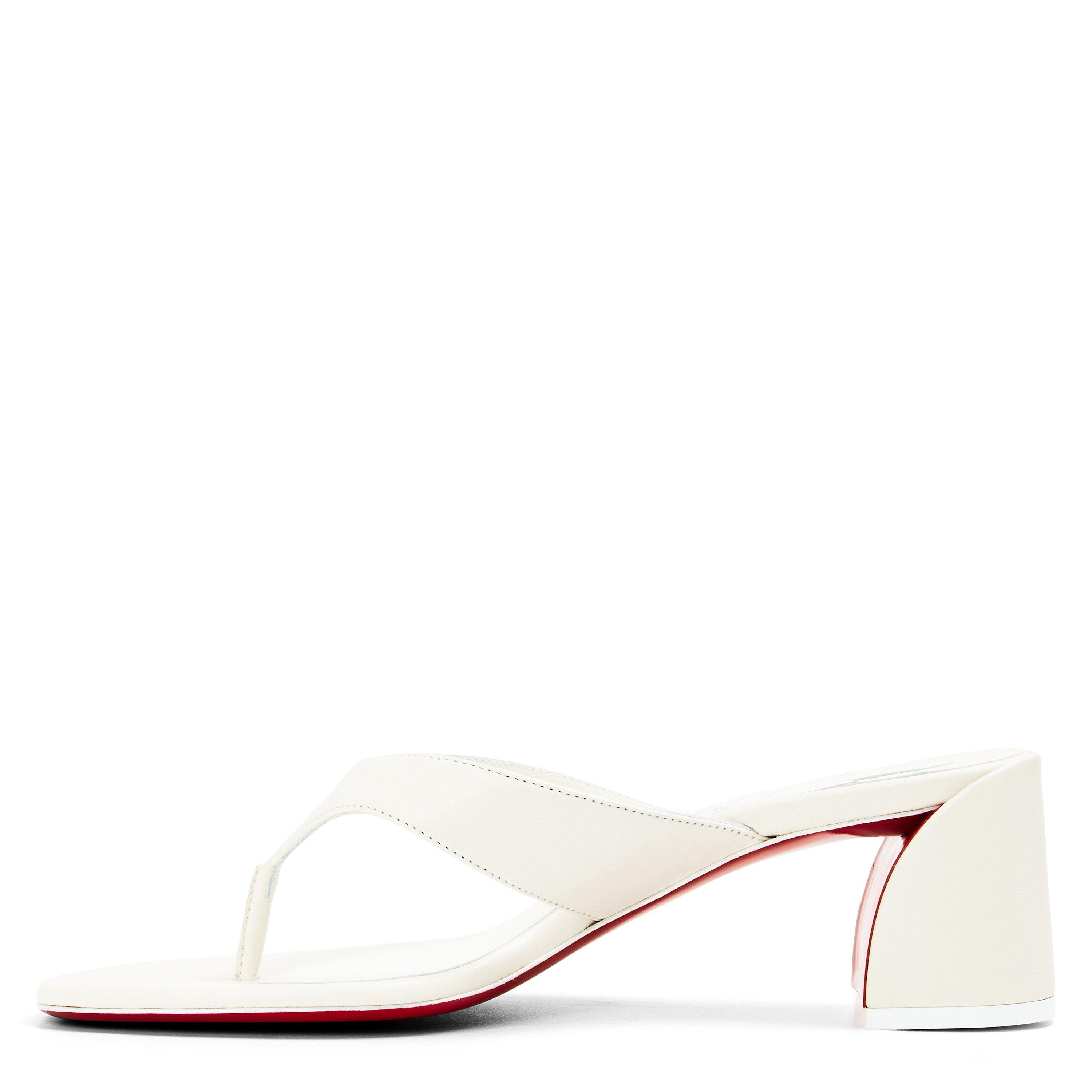 Bianco - Christian Louboutin - Women's Heeled Sandals - 2