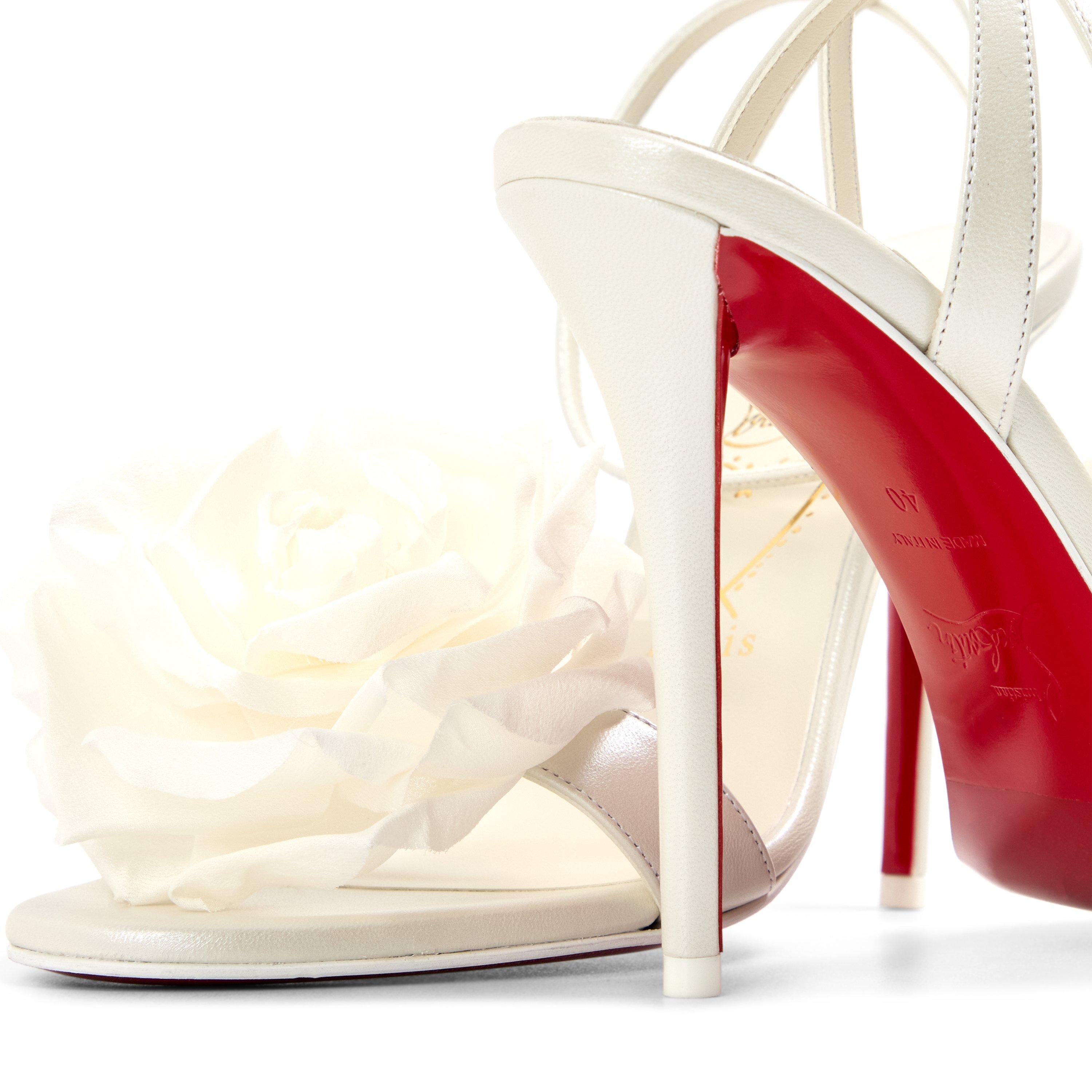 Bianco Snow - Christian Louboutin - Chr Miss Z Flora 100 Ld62 - 3
