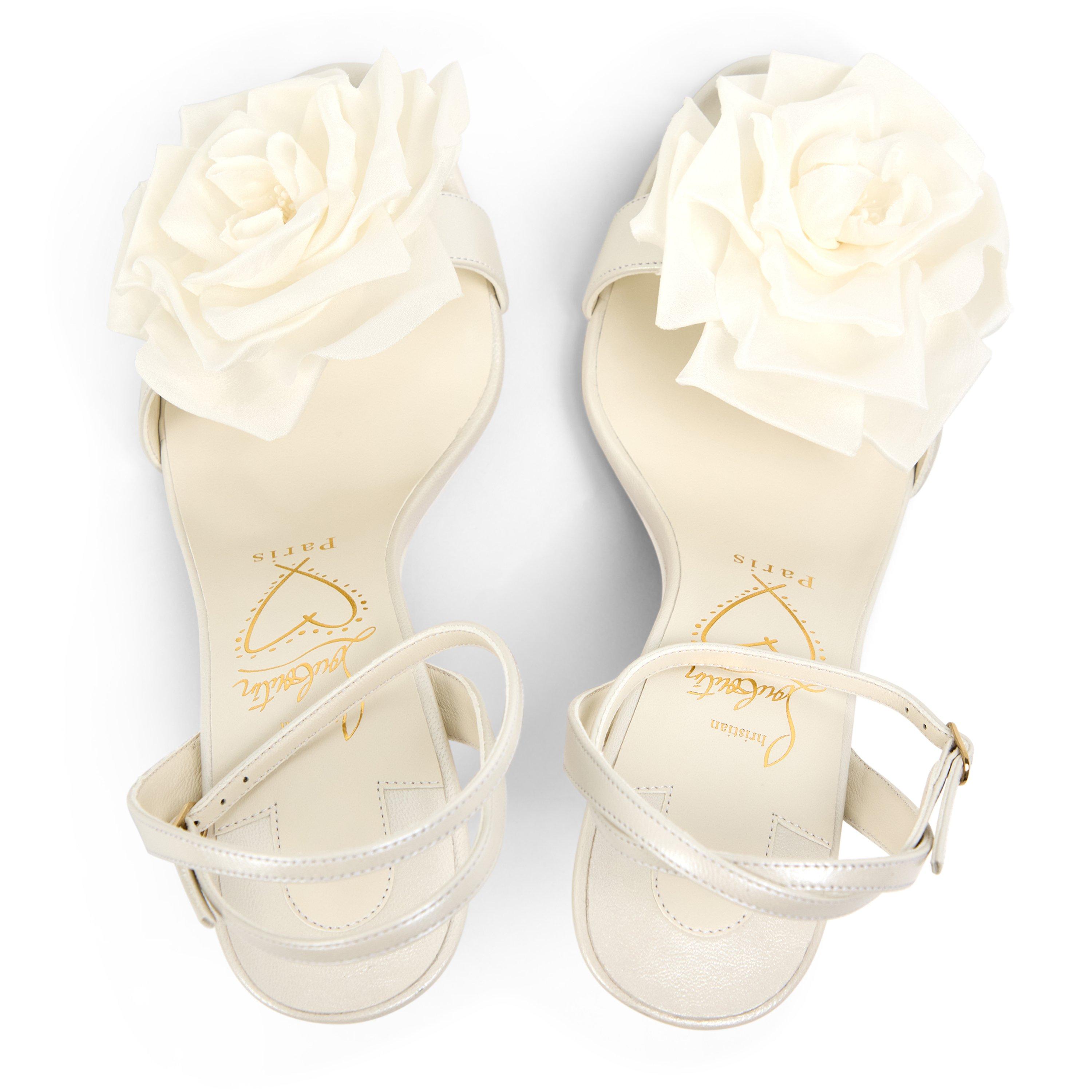 Bianco Snow - Christian Louboutin - Chr Miss Z Flora 100 Ld62 - 4