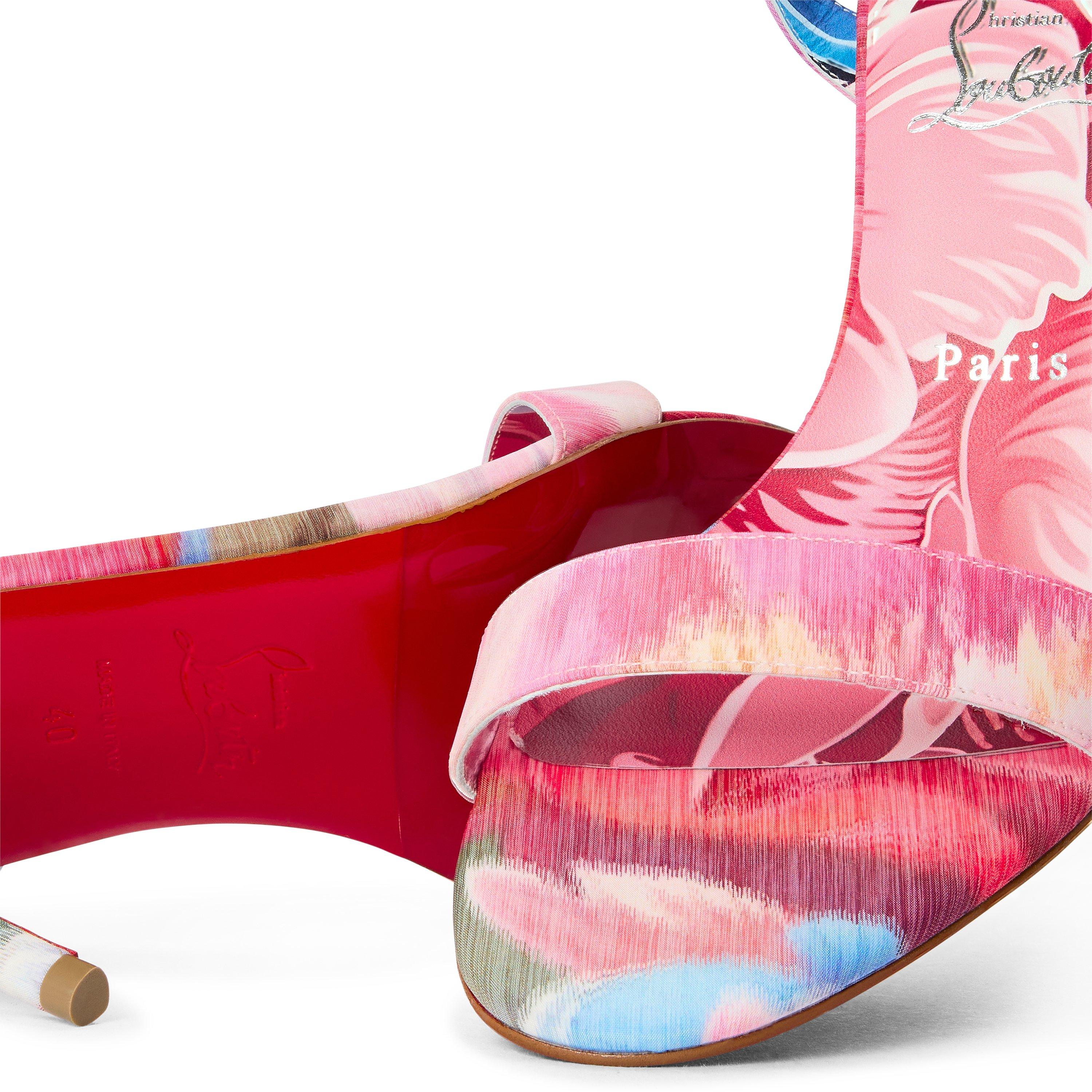 Multi - Christian Louboutin - Women's Chr Miss Z Heeled Sandals - 4