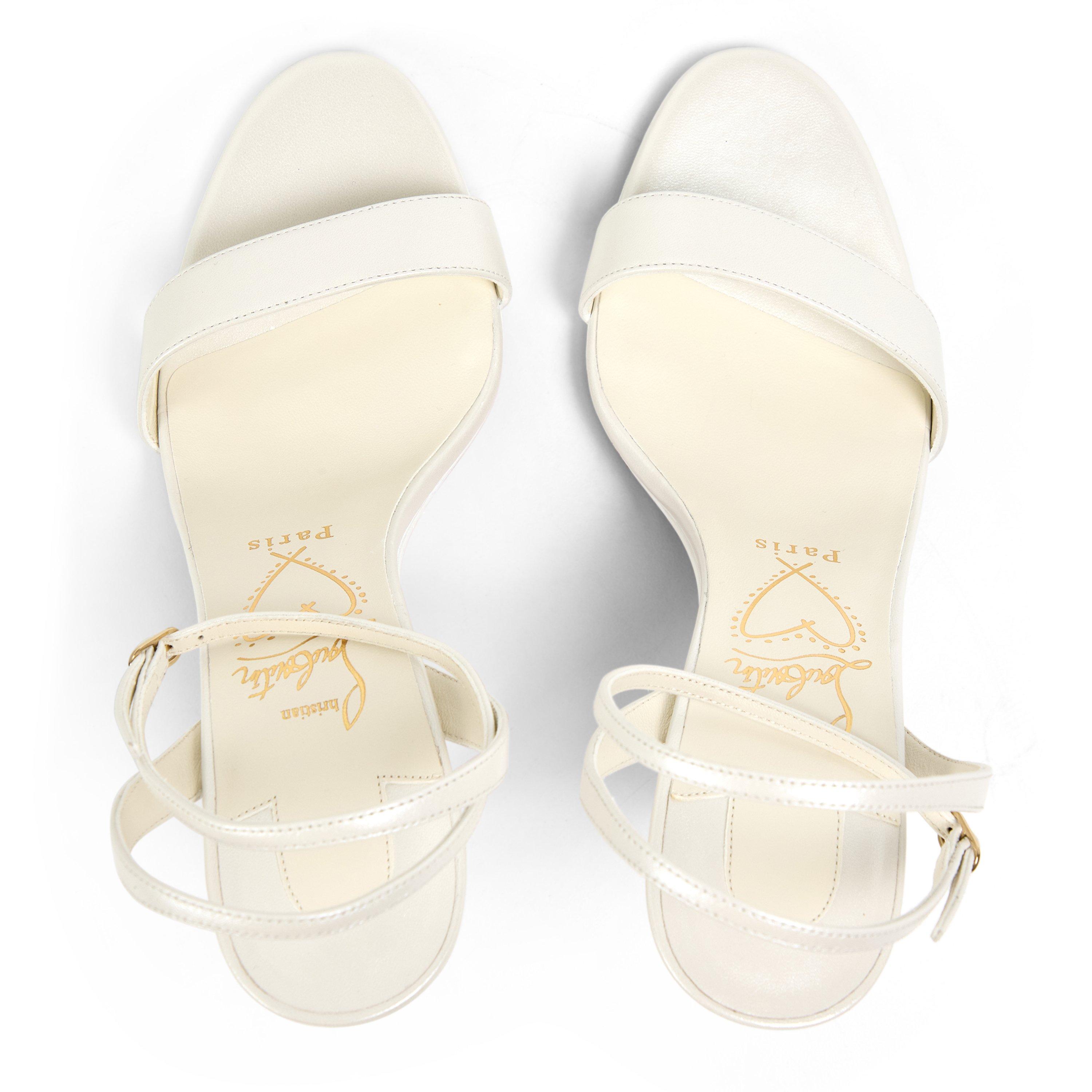 Bianco Snow - Christian Louboutin - Chr Miss Z Sndl 100  Ld62 - 4