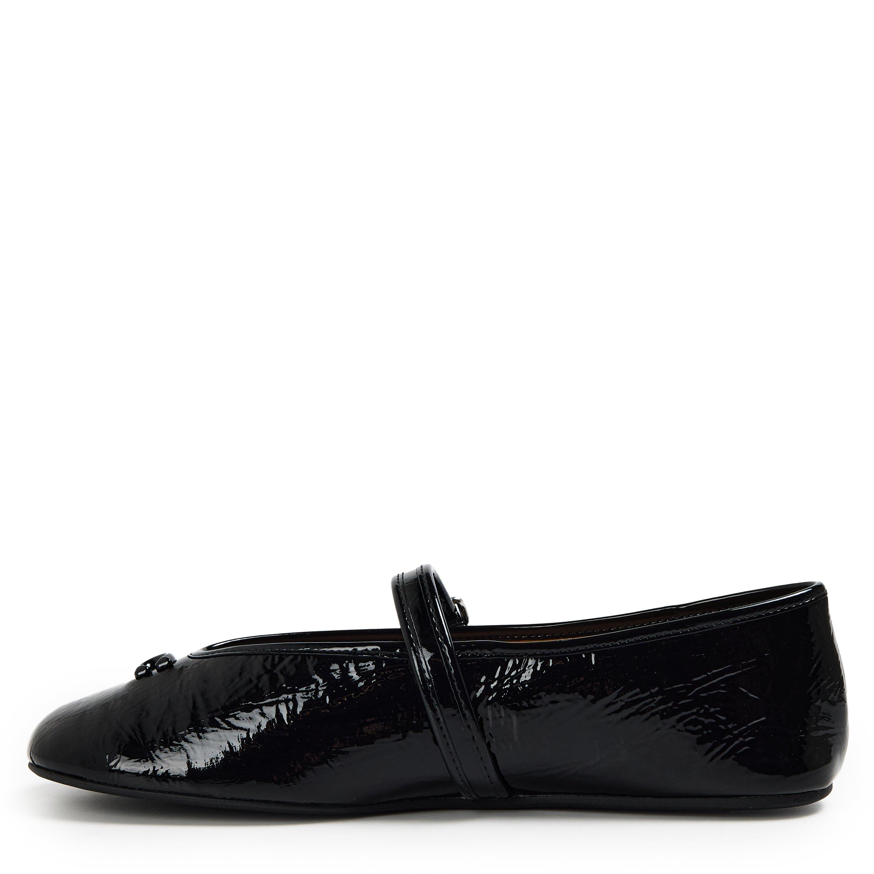 Black - Coach - Womens Mary Jane Ballet Pumps - 2