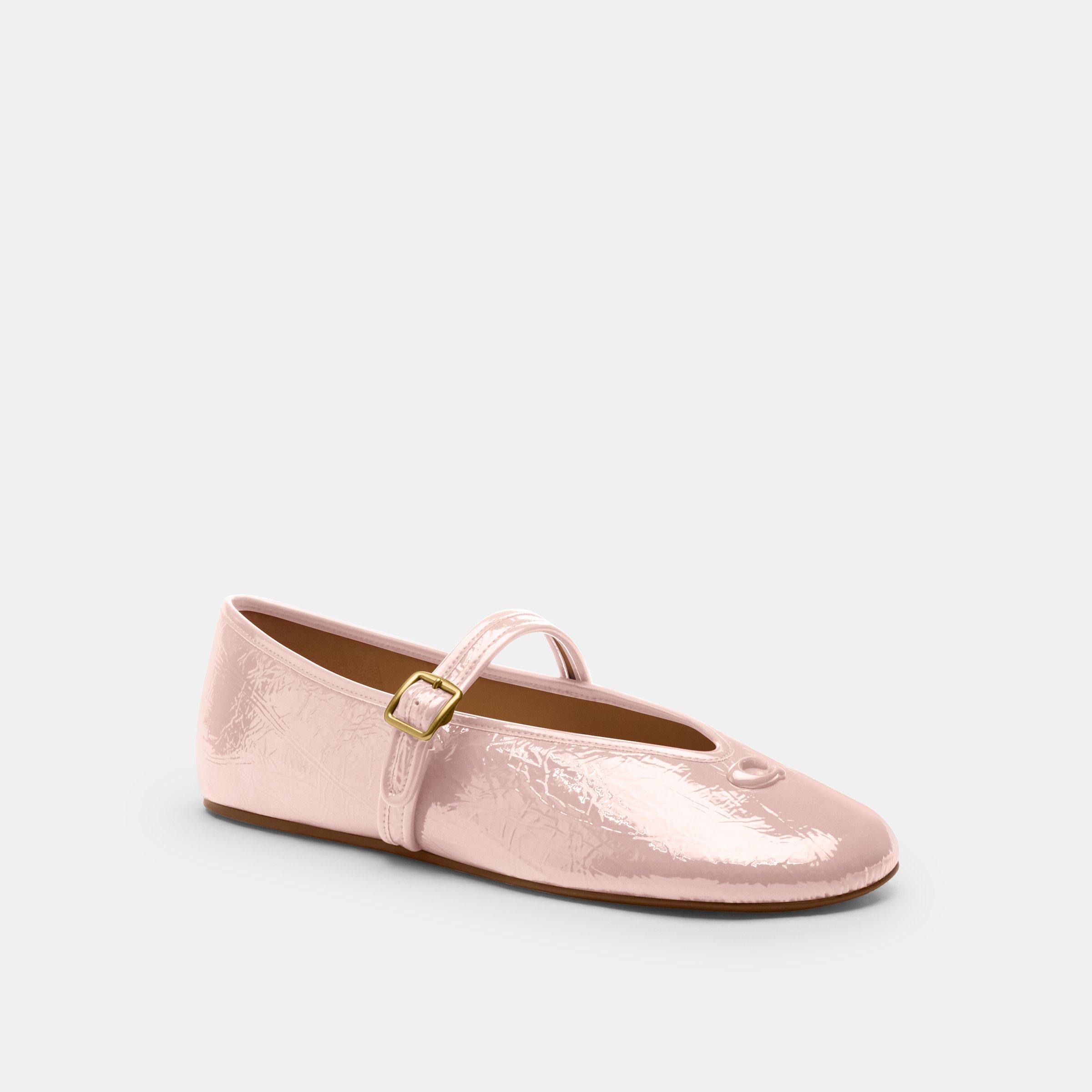 Coach Women's Mary Jane Ballet Pumps - Candy Pink - 7 (40)