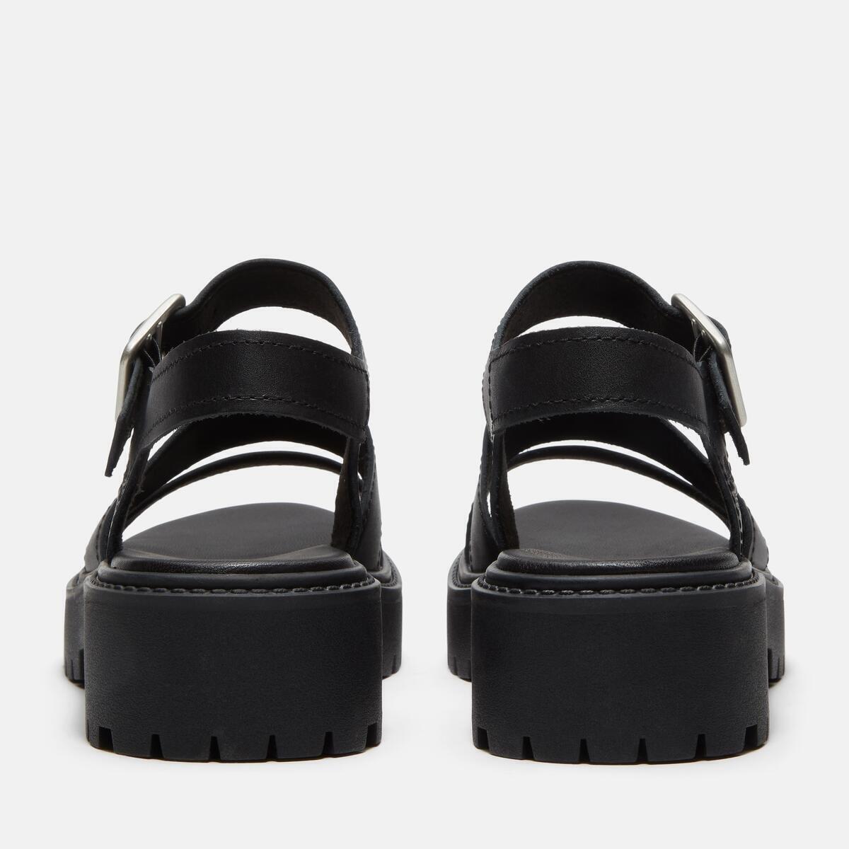 Black - Timberland - Women's Gladiator Flat Sandal - 5