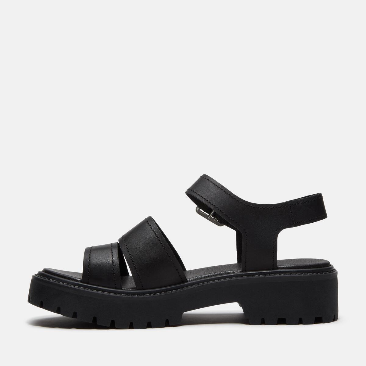 Black - Timberland - Women's Gladiator Flat Sandal - 6