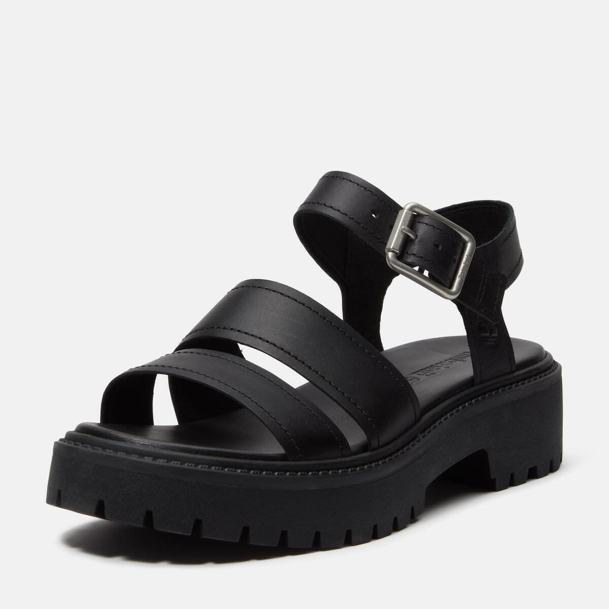 Black - Timberland - Women's Gladiator Flat Sandal - 7