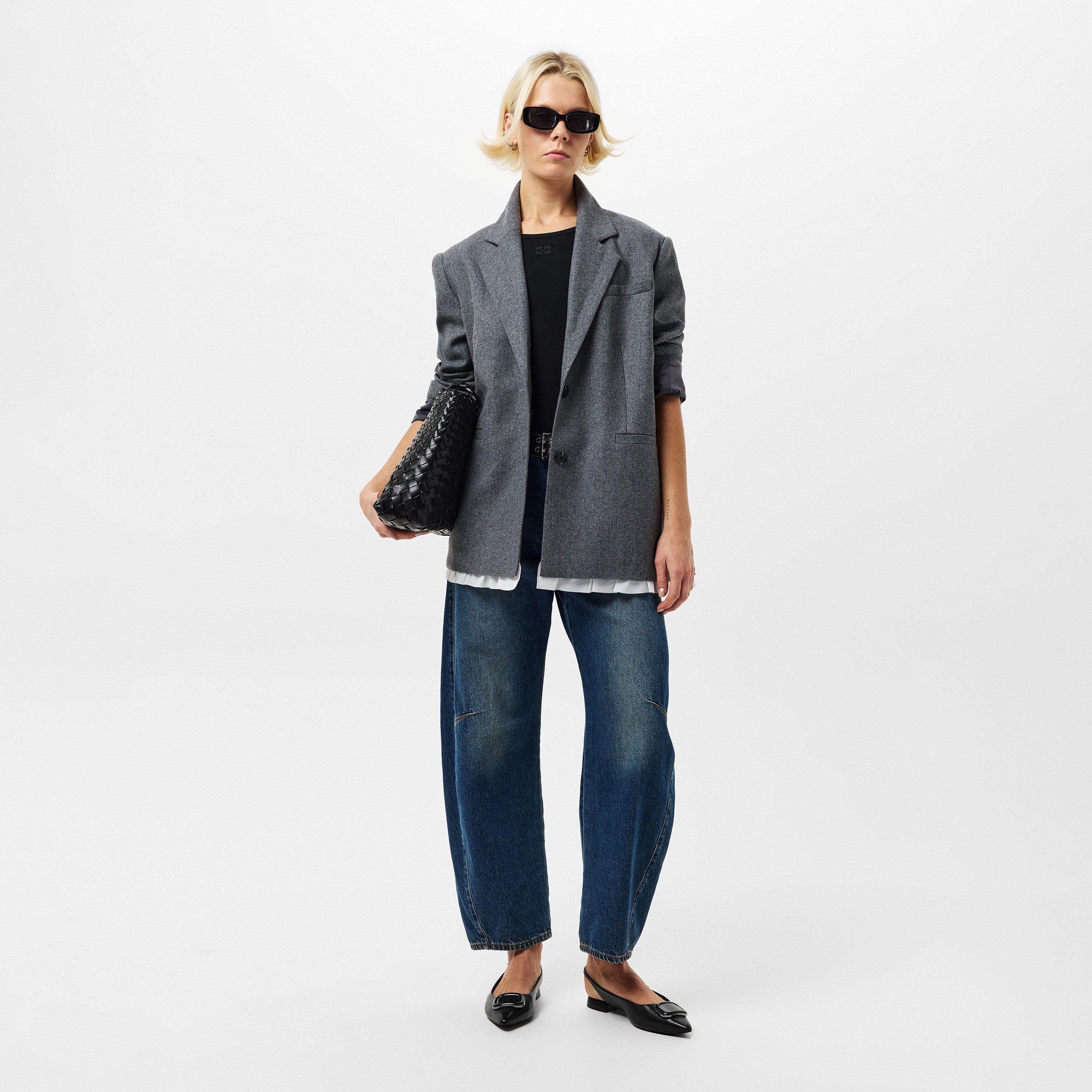 Black Leather - Clarks - Women's Sensa15 Trim Slingbacks - 6