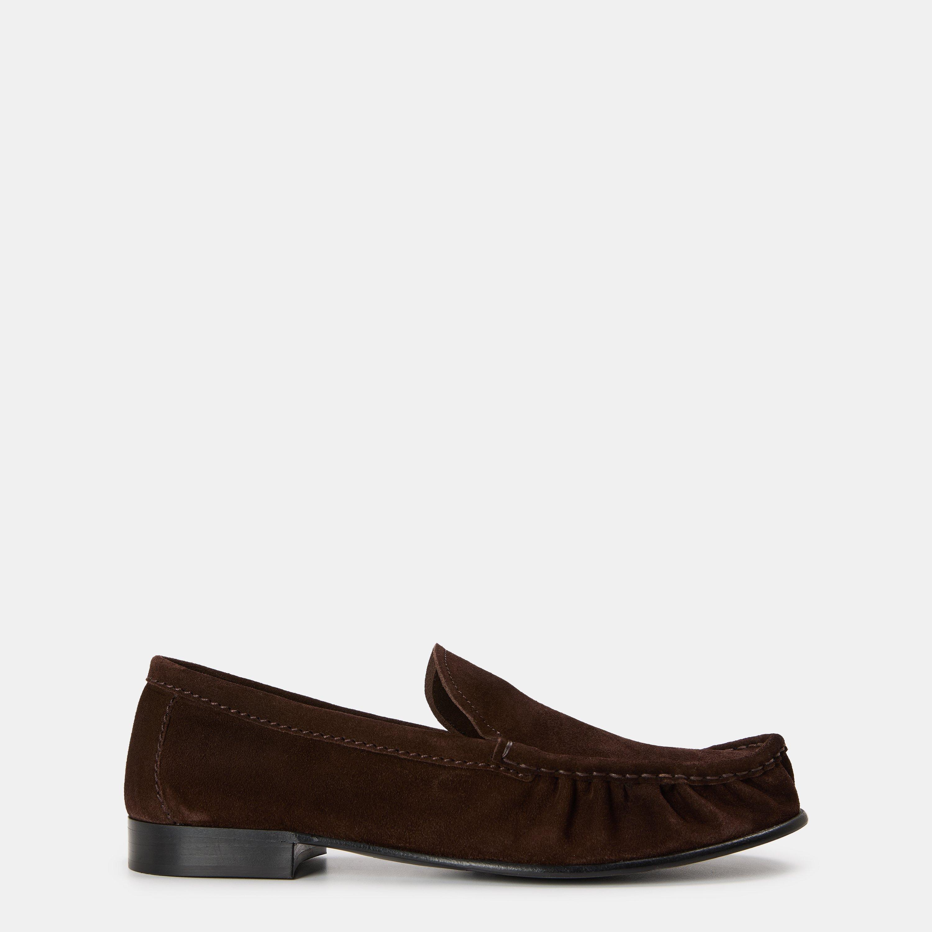 Miu Miu Suede Loafers - Moro - Size 7 (40)