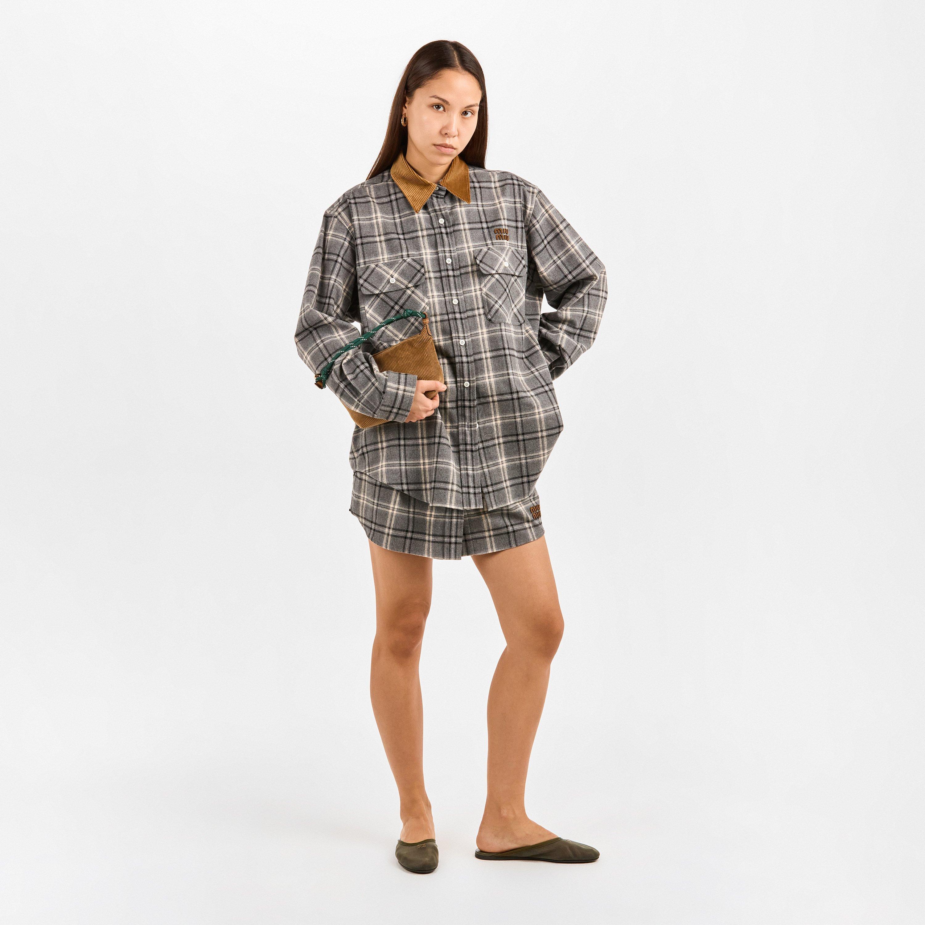 Olivia - Miu Miu - Women's Mesh Flat Mules - 6