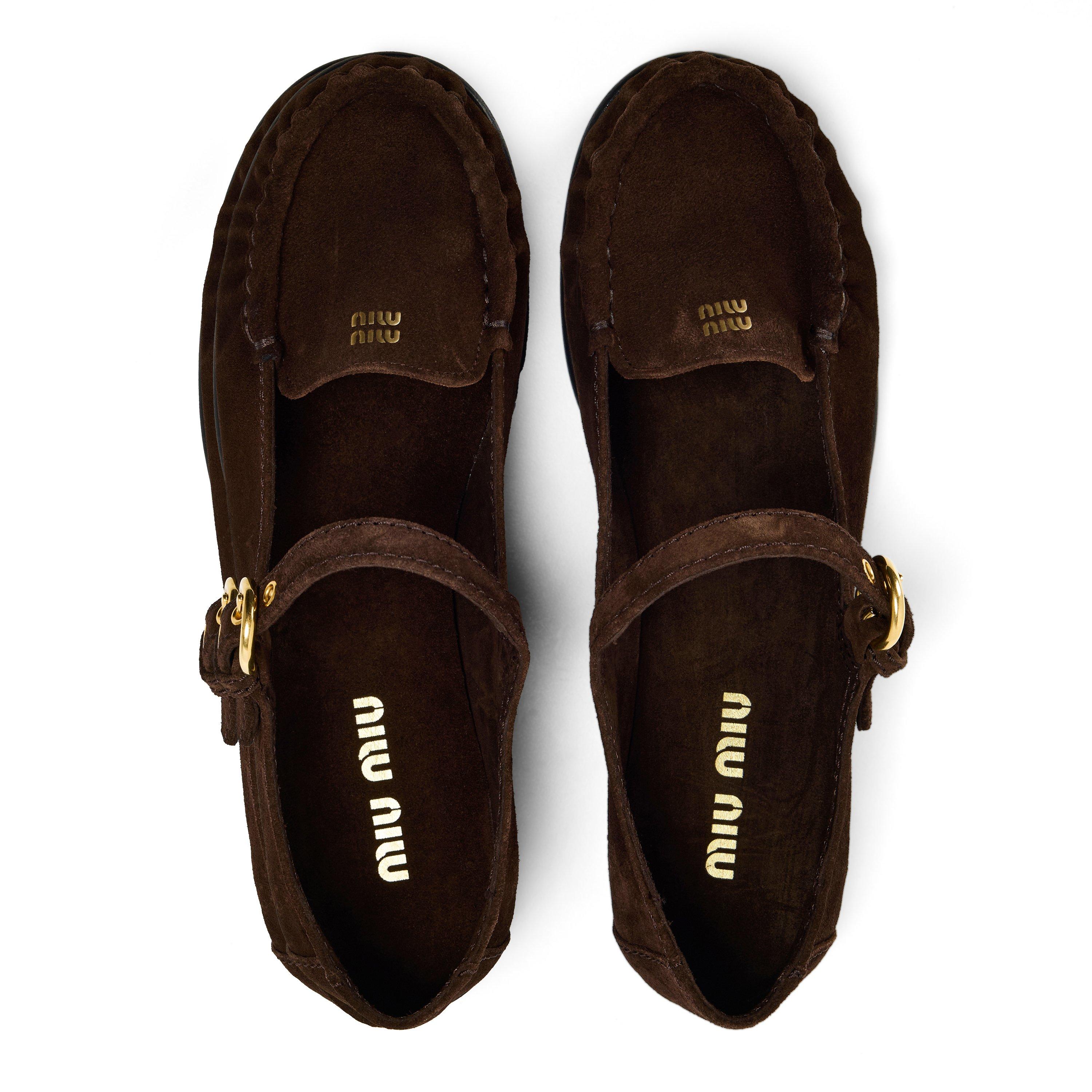 Moro - Miu Miu - Women's Mary Jane Ballet Pumps - 5