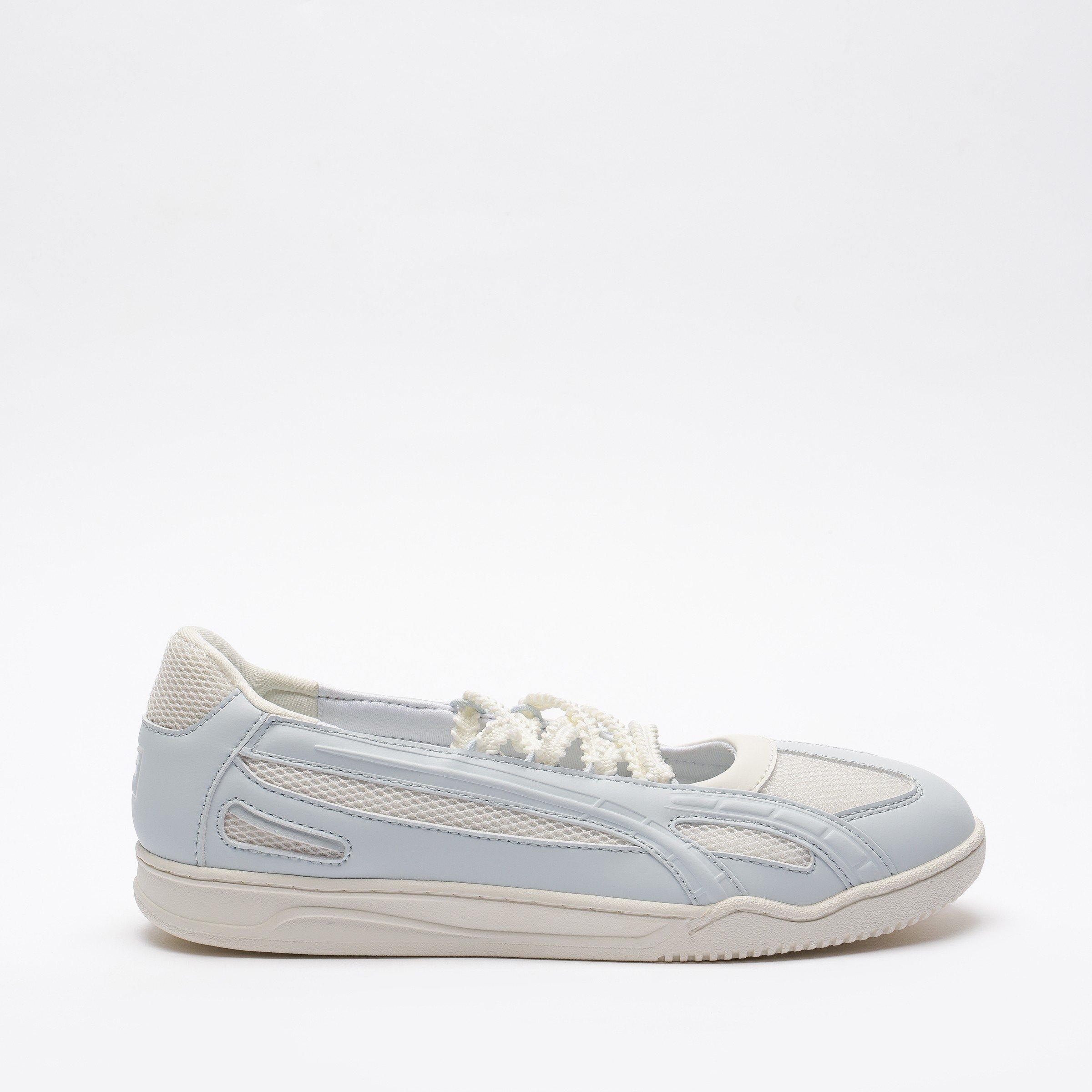 WHT/WHT/BLU - Fila - Fila Mary Jane Slant Womens Sneakers - 1