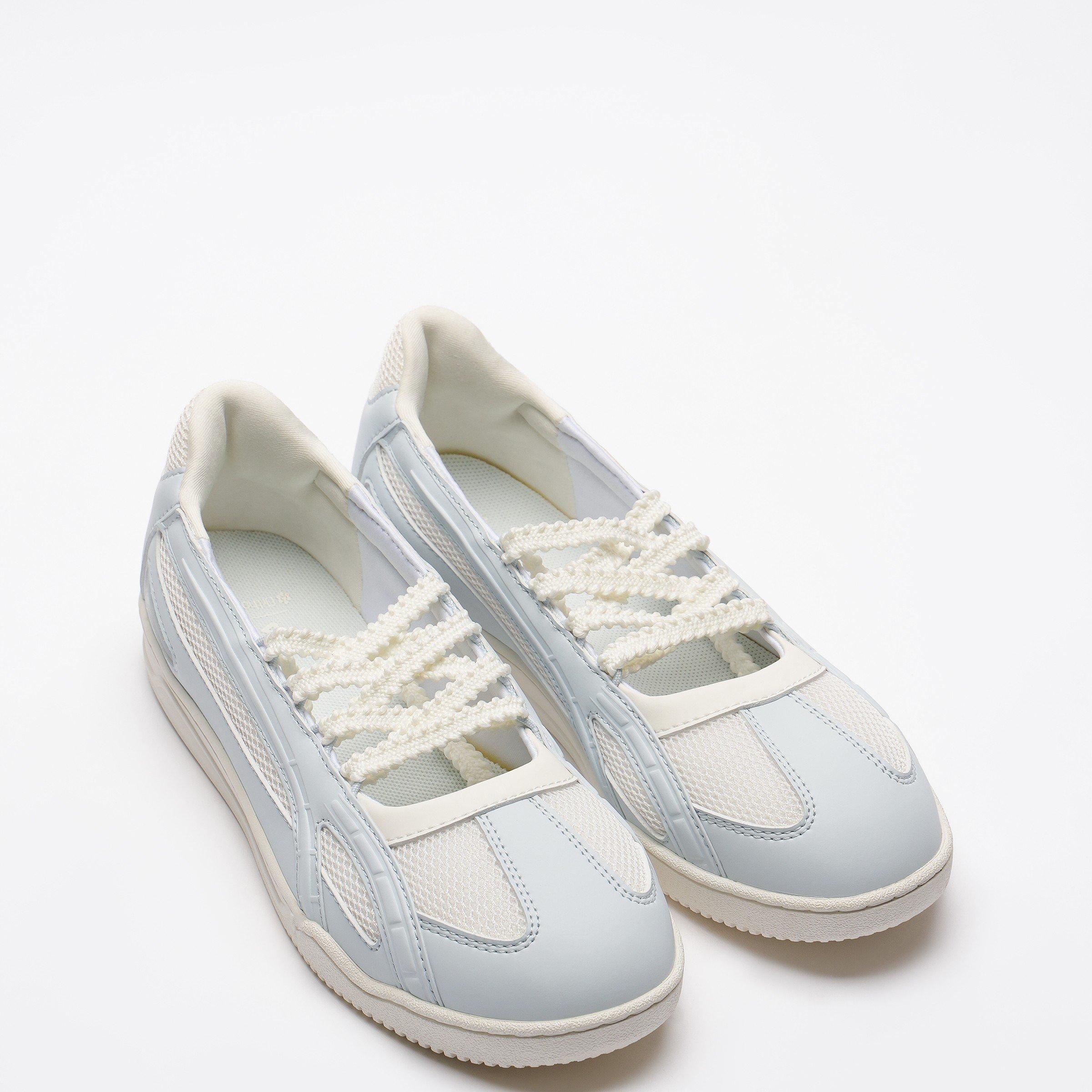 WHT/WHT/BLU - Fila - Fila Mary Jane Slant Womens - 2