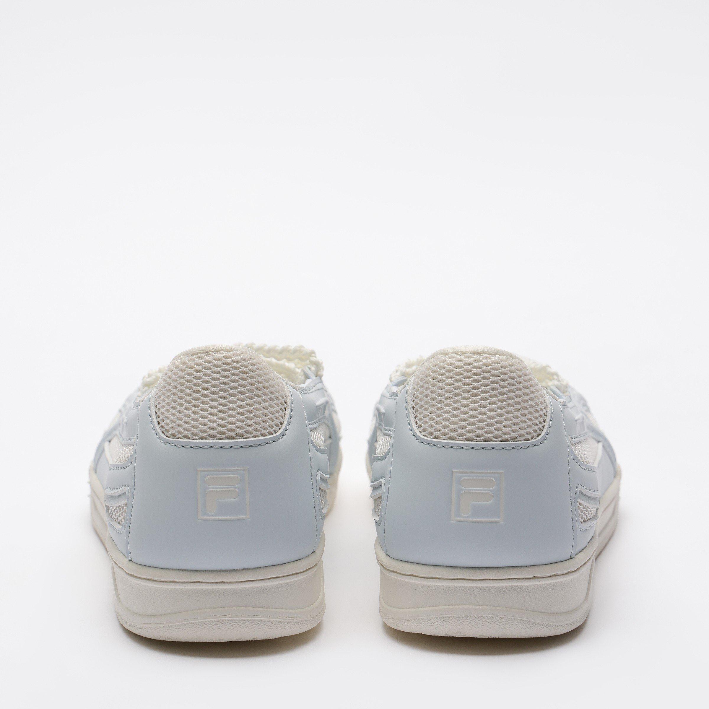 WHT/WHT/BLU - Fila - Fila Mary Jane Slant Womens - 4