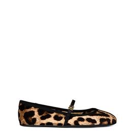 Dolce and Gabbana Leopard Ballet Flats