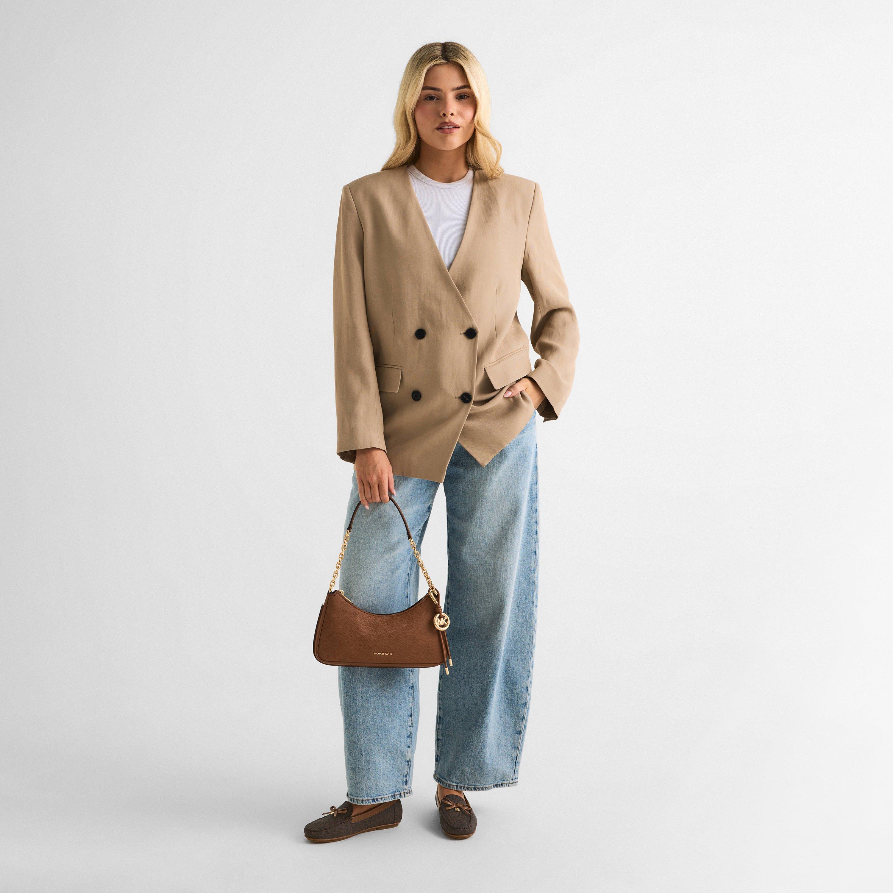 Brown Logo - MICHAEL Michael Kors - Women's Boat Shoes - 4